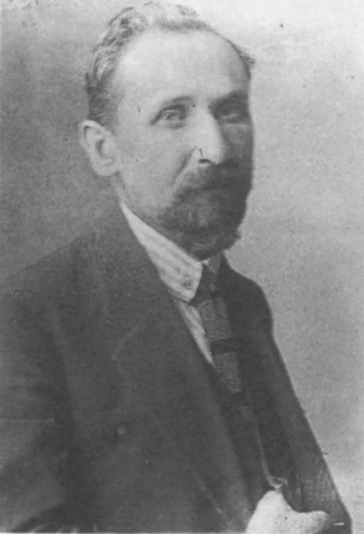 Portrait of Abraham Mordkhine (1873–1943) – memorial page
