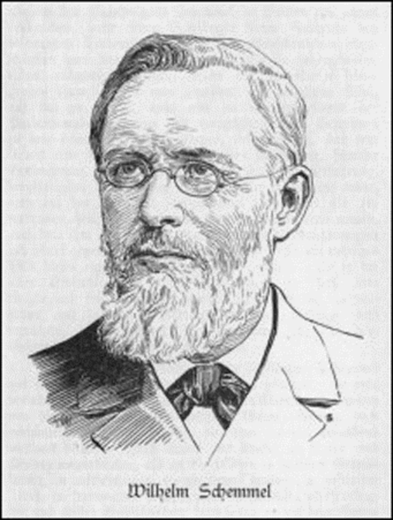 Porträt von Wilhelm Schemmel (1839–1909) – Gedenkseite