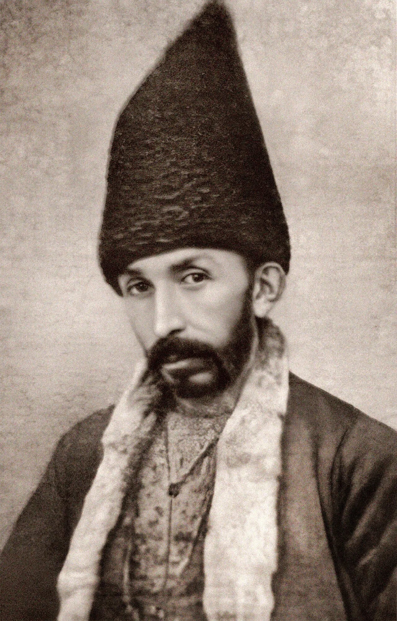 Porträt von Mir Mohsun Navvab (1833–1918) – Gedenkseite