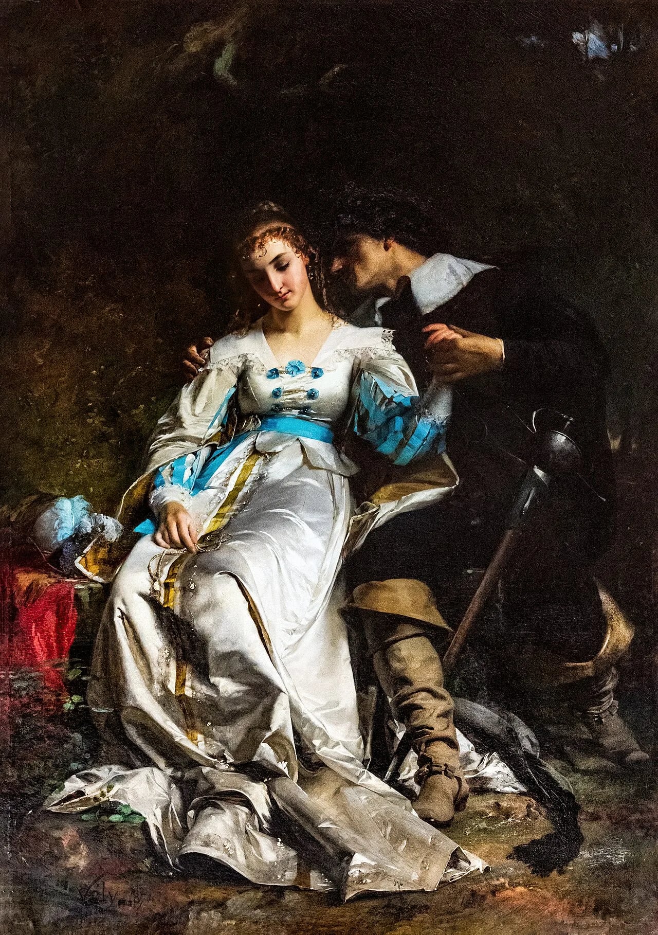 Porträt von Anatole Vely (1838–1882) – Gedenkseite