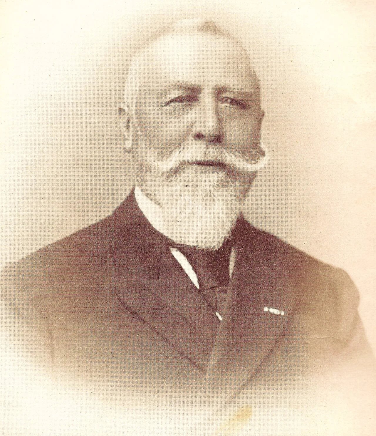 Porträt von Simon van Velzen (1835–1913) – Gedenkseite
