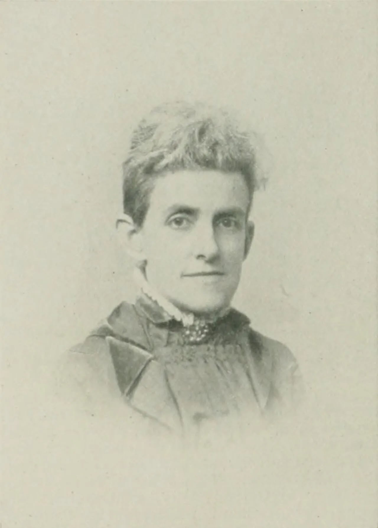 Porträt von Elnora Monroe Babcock (1852–1934) – Gedenkseite