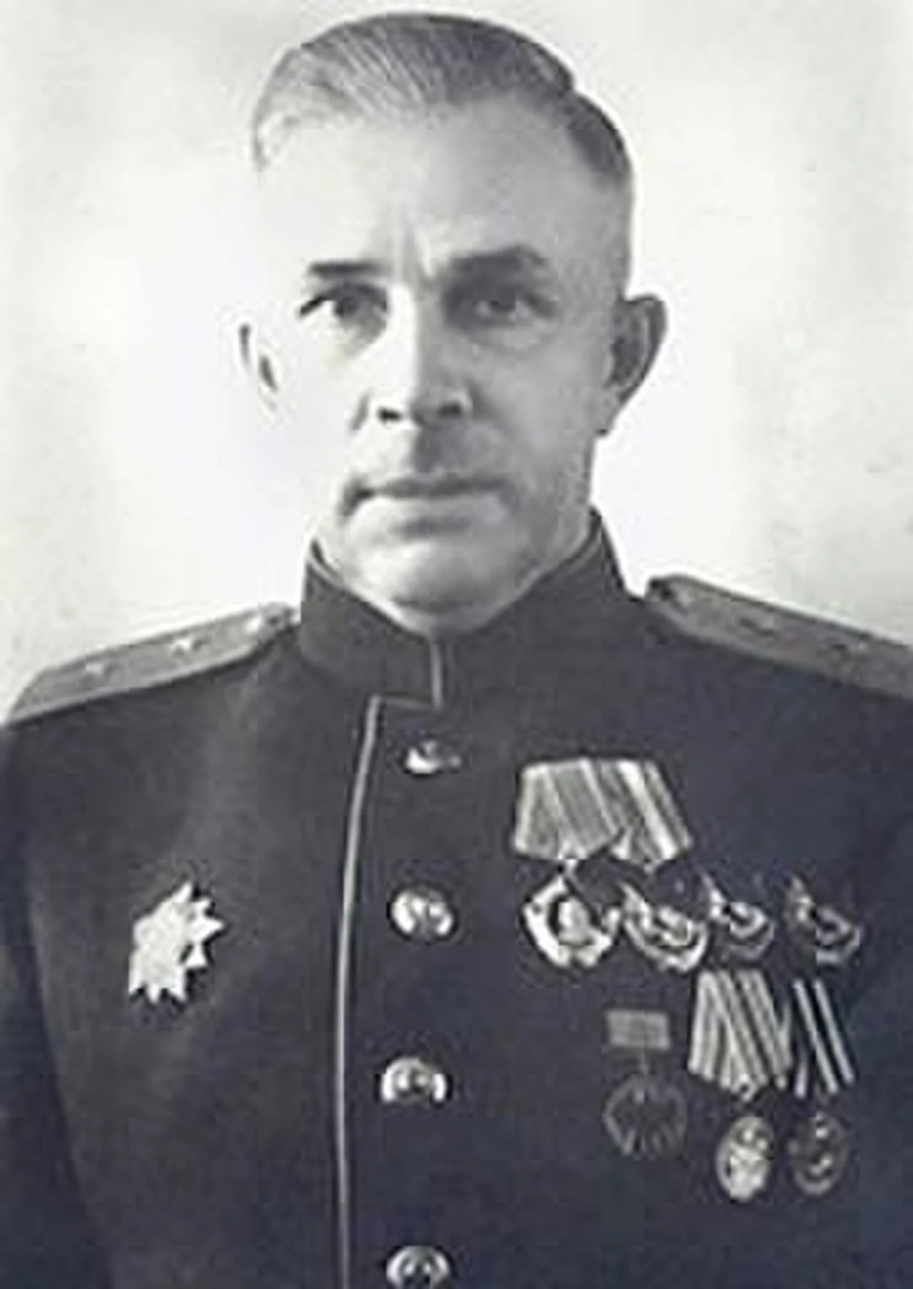 Porträt von Nikolay Nikishin (1896–1974) – Gedenkseite