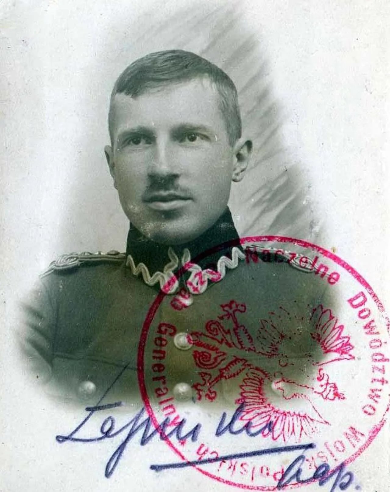 Porträt von Stanisław Nilski-Łapiński (1891–1922) – Gedenkseite