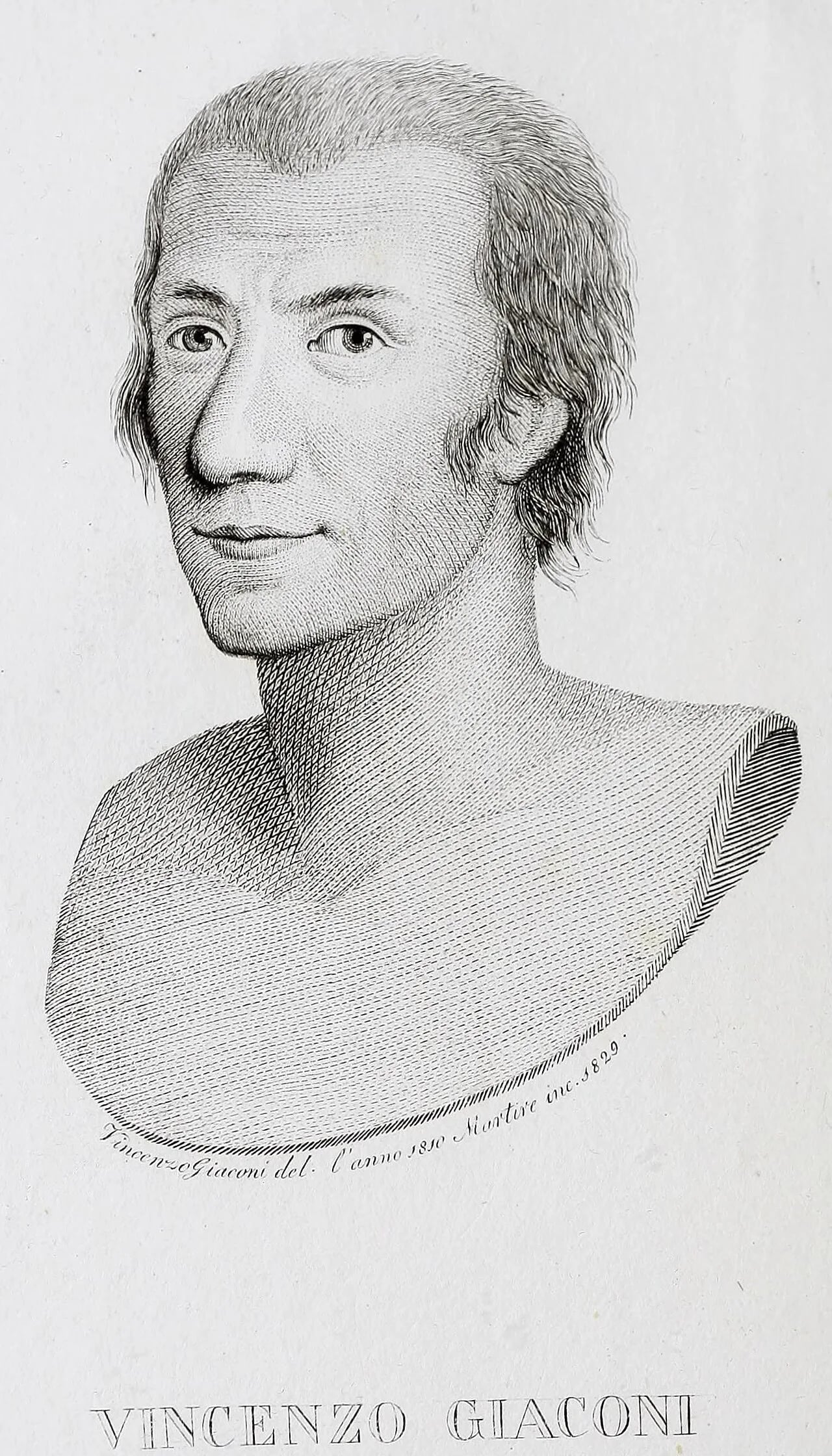 Portrait of Vincenzo Giaconi (1760–1829) – memorial page