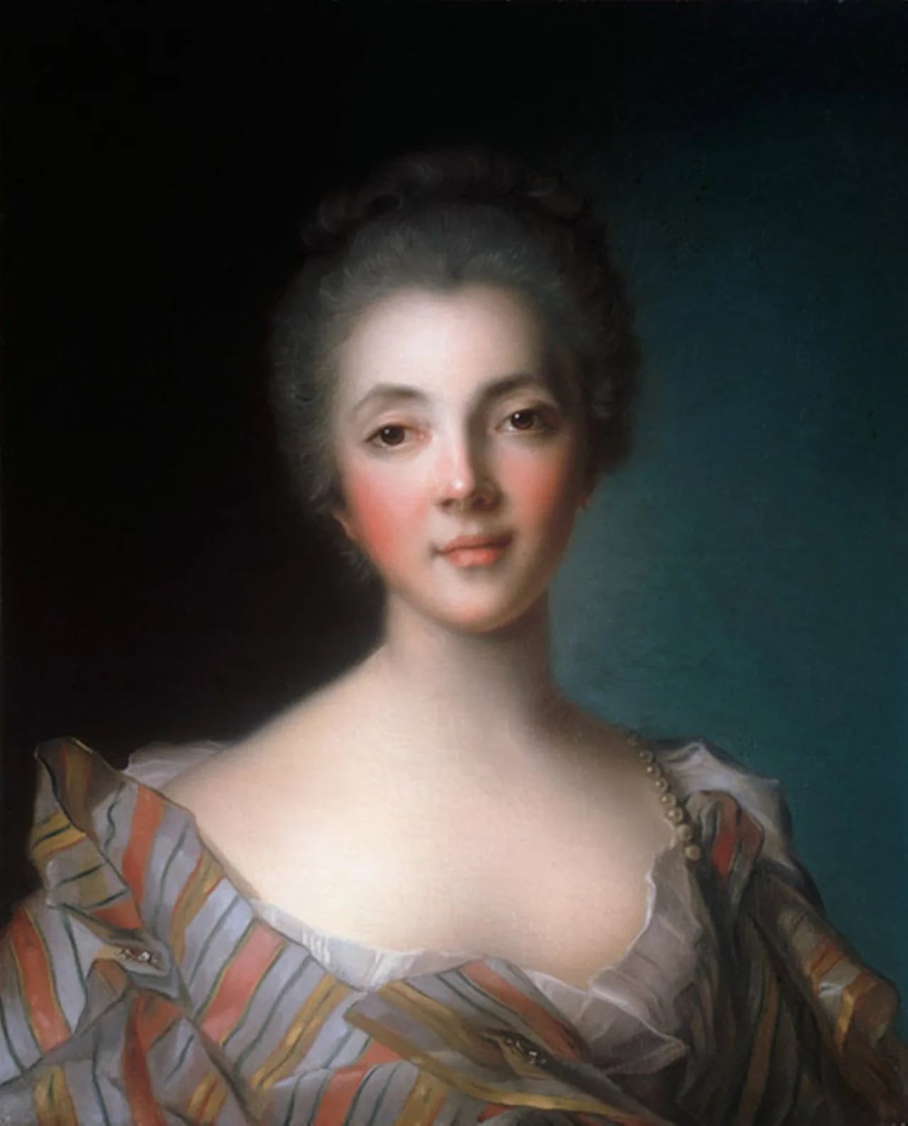 Porträt von Louise Marie Madeleine Fontaine (1706–1799) – Gedenkseite