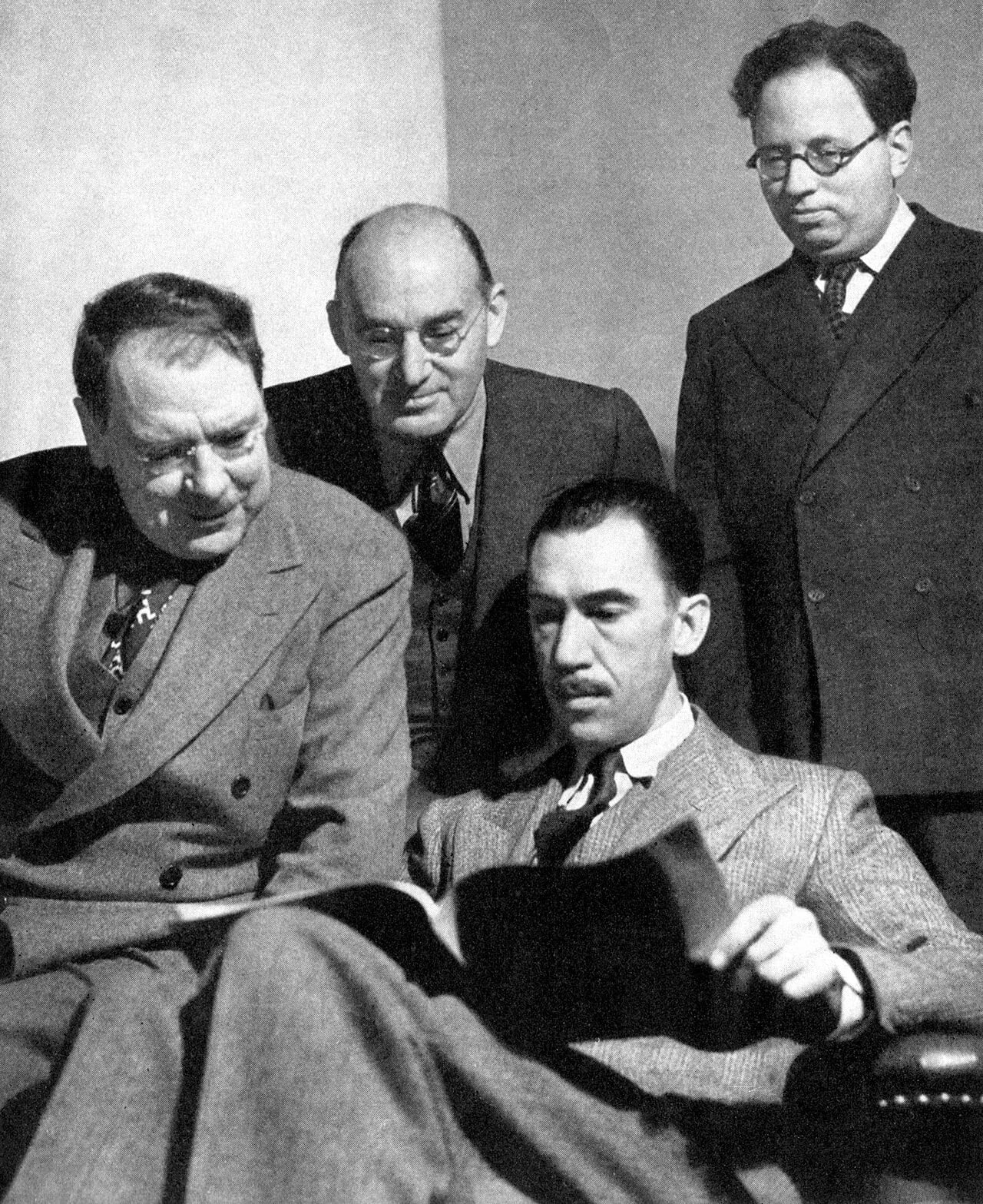 Porträt von Maxwell Anderson (1888–1959) – Gedenkseite