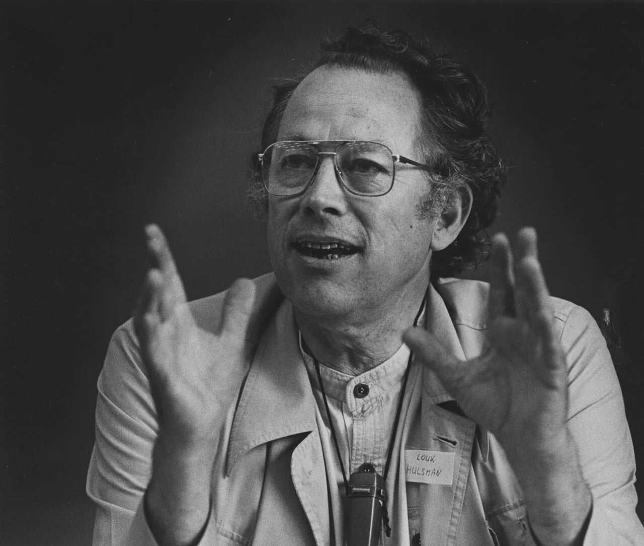 Porträt von Louk Hulsman (1923–2009) – Gedenkseite