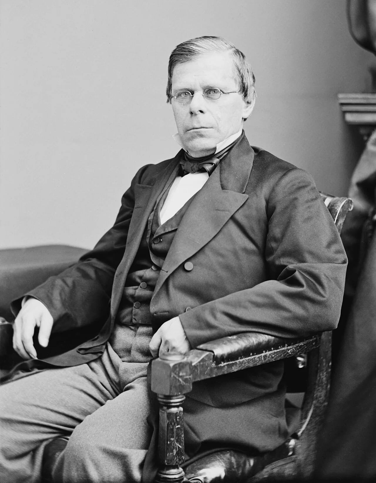 Portrait of Israel Washburn (1813–1883) – memorial page