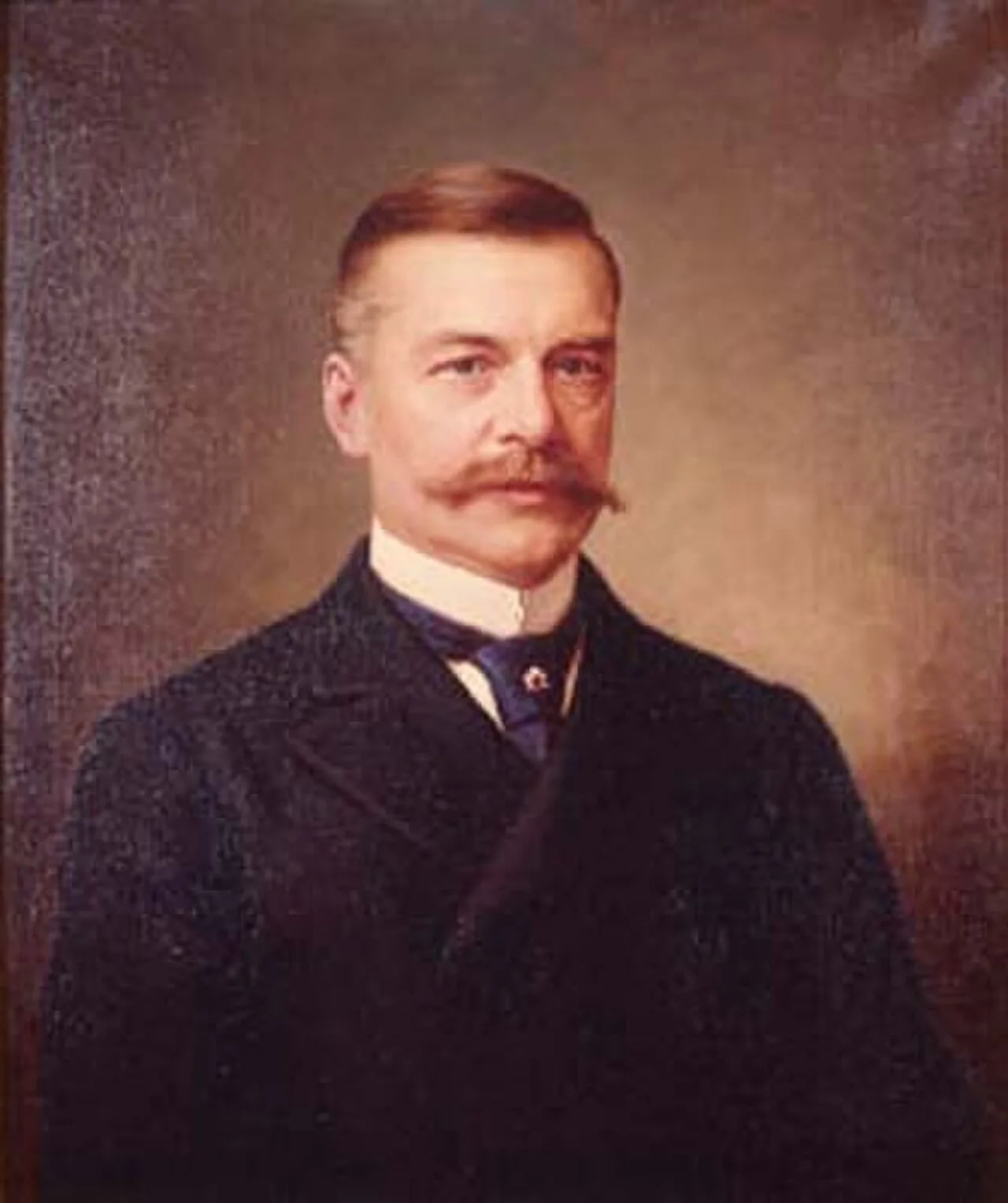 Porträt von Frank Brown (1846–1920) – Gedenkseite