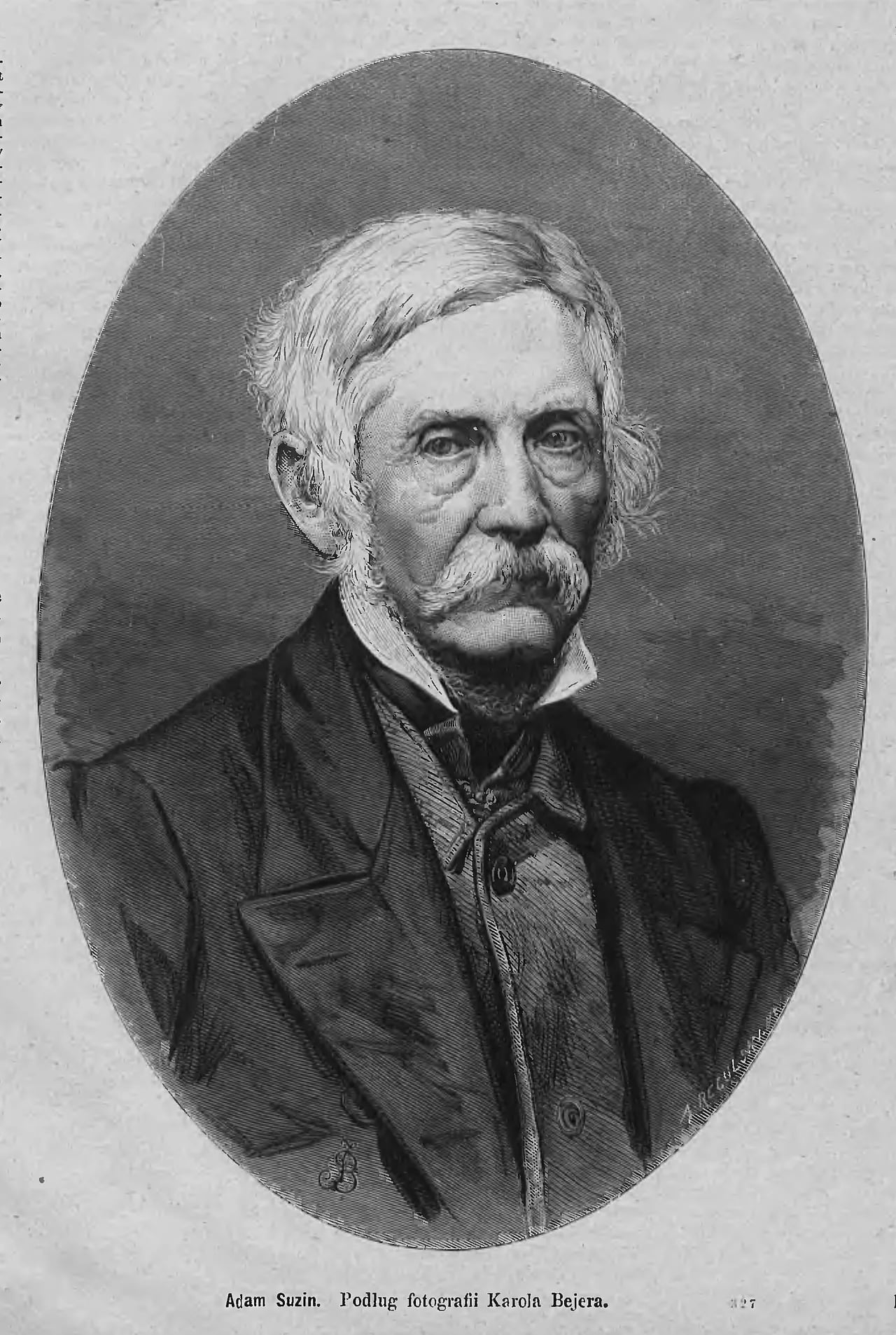 Portrait of Adam Suzin (1799–1879) – memorial page