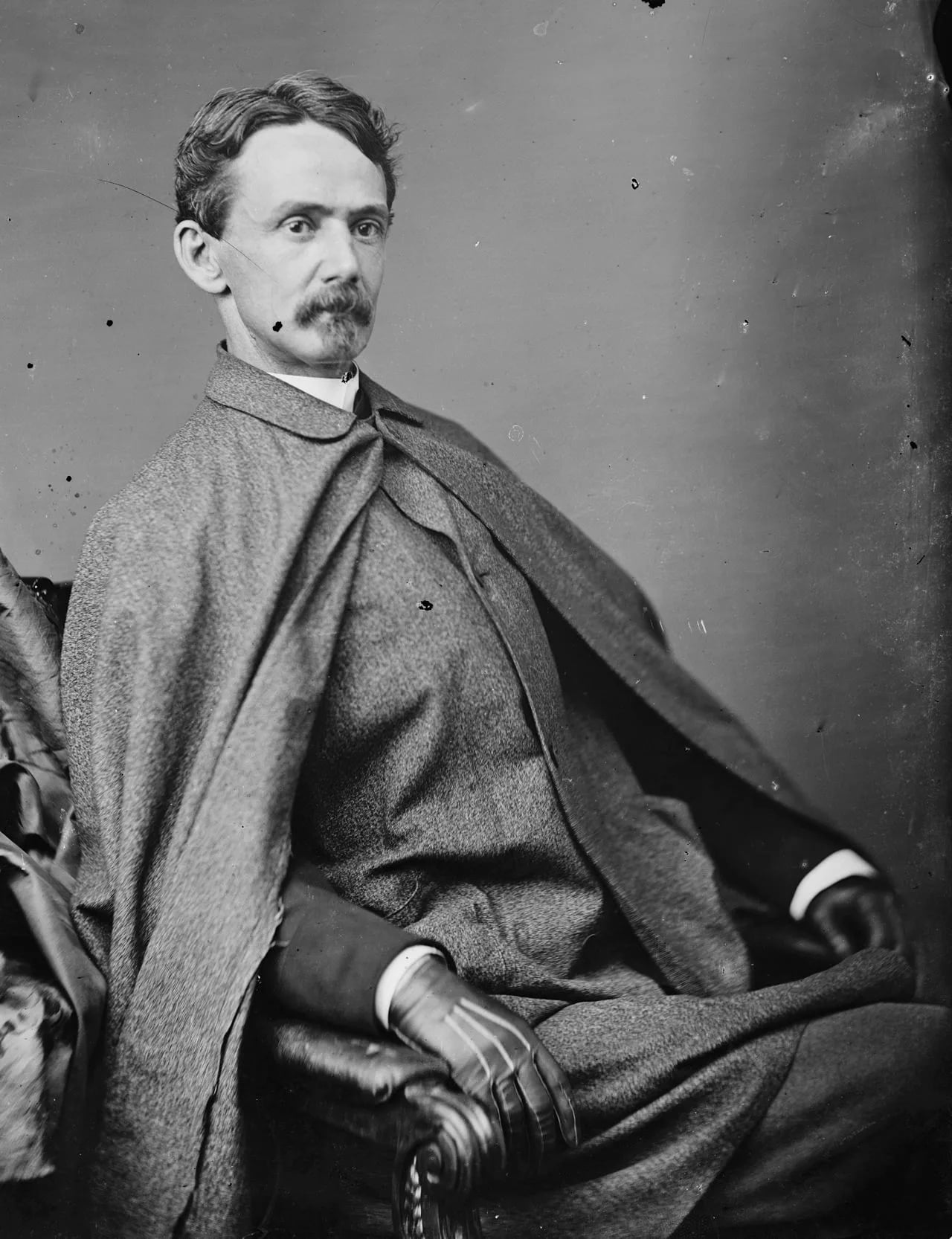 Porträt von John James Ingalls (1833–1900) – Gedenkseite