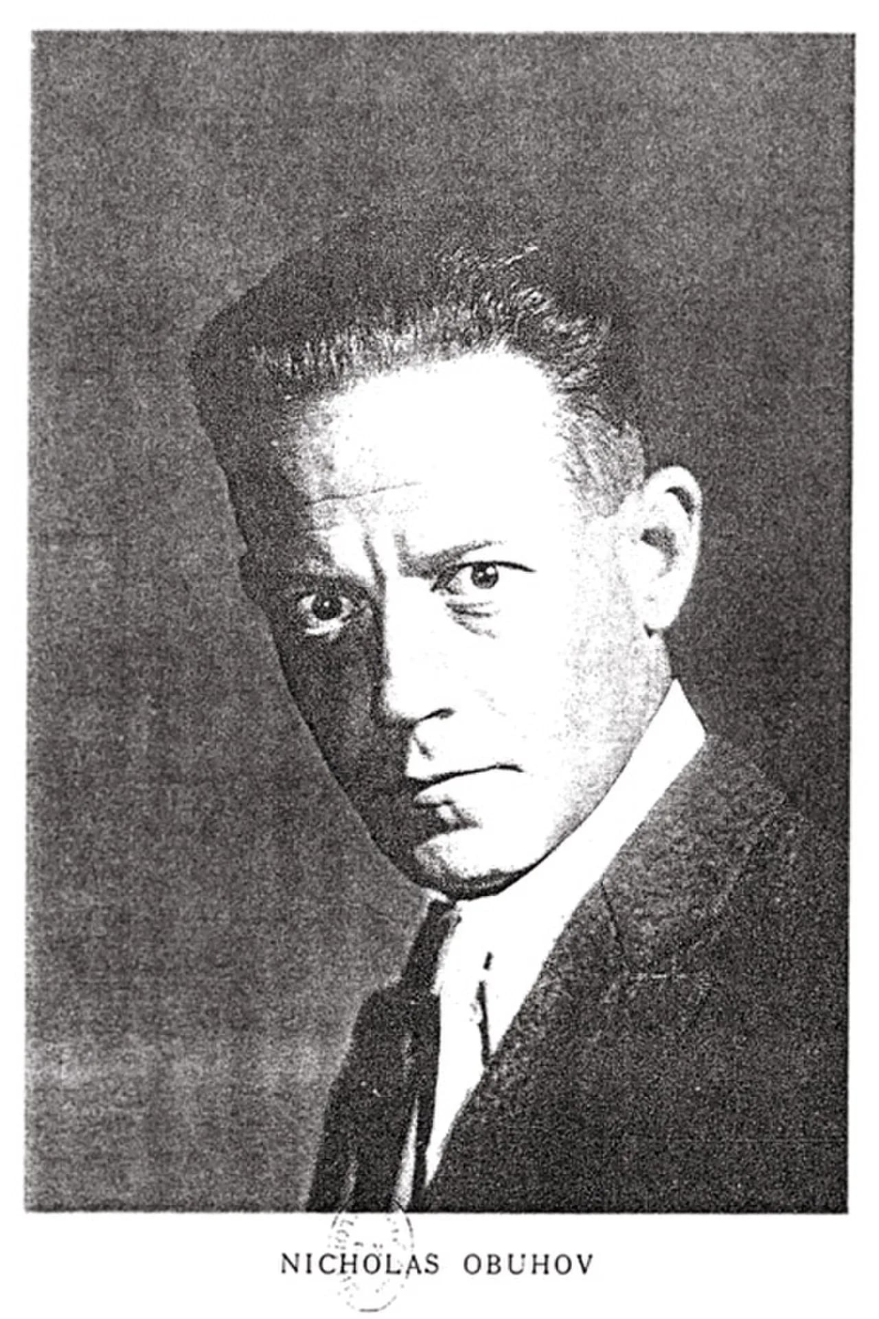Portrait of Nikolai Borissowitsch Obuchow (1892–1954) – memorial page