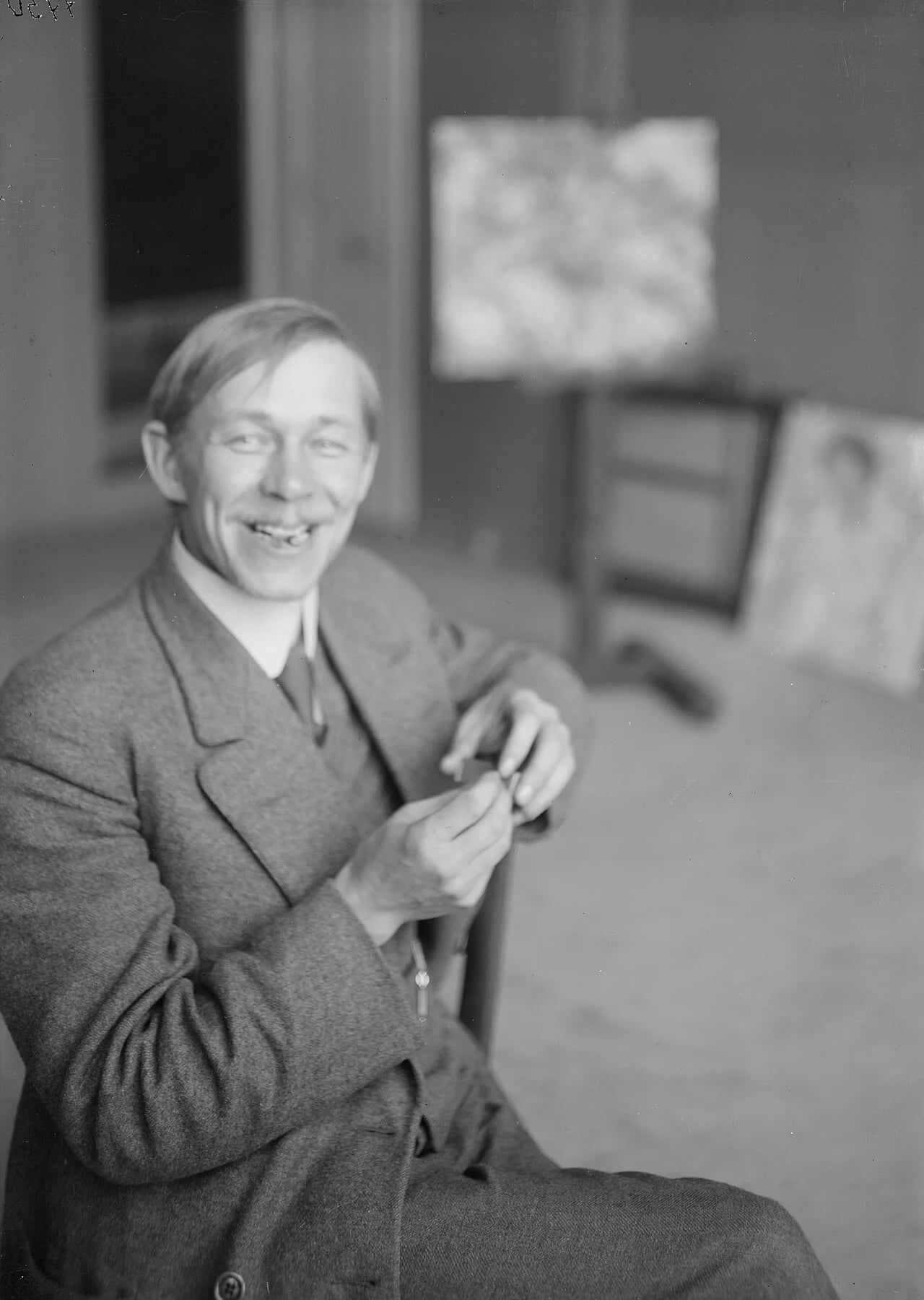 Portrait of Mikko Oskar Oinonen (1883–1956) – memorial page