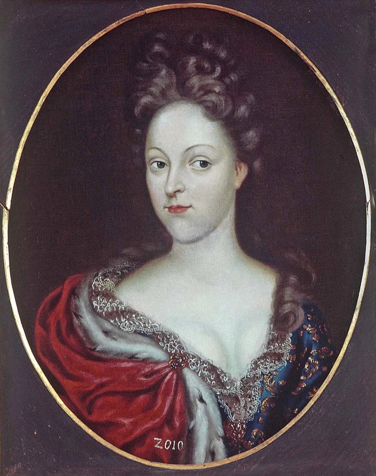 Portrait of Eleonore Juliane von Brandenburg-Ansbach (1663–1724) – memorial page