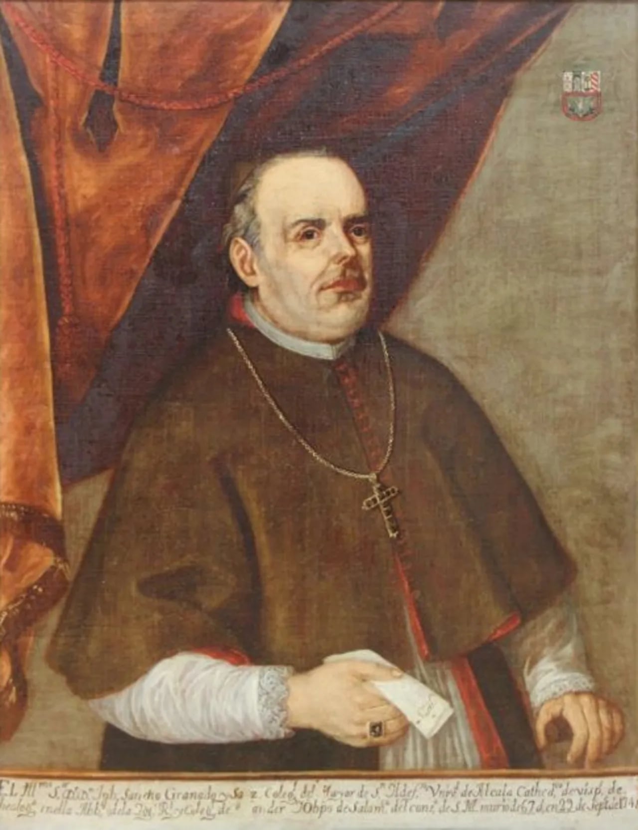 Porträt von José Sancho Granado (1681–1748) – Gedenkseite