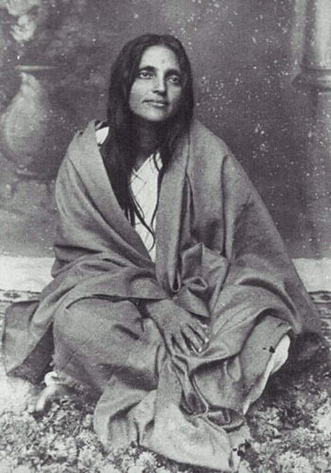 Porträt von Anandamayi Ma (1896–1982) – Gedenkseite