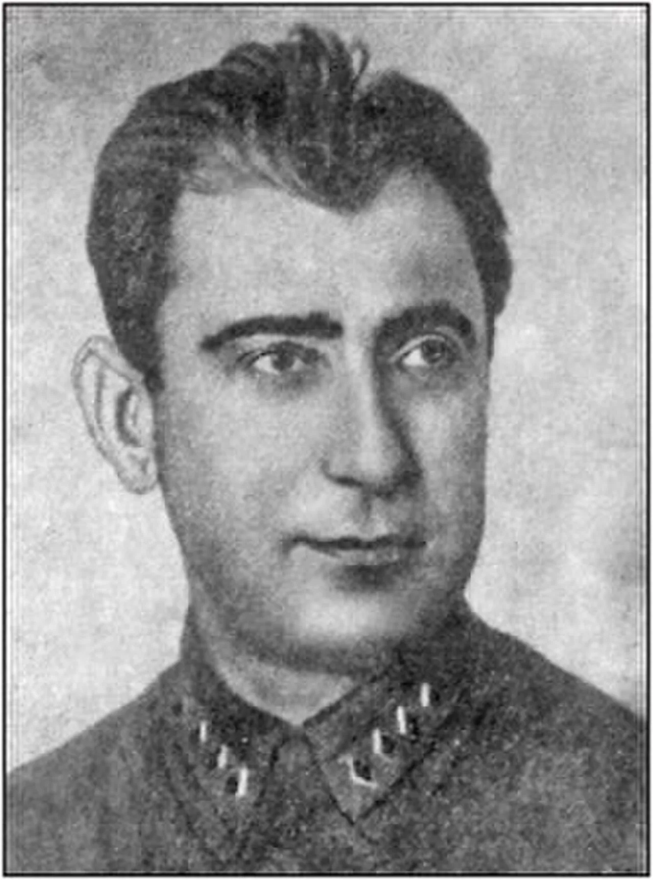 Porträt von Hayk Ovsepyan (1891–1937) – Gedenkseite