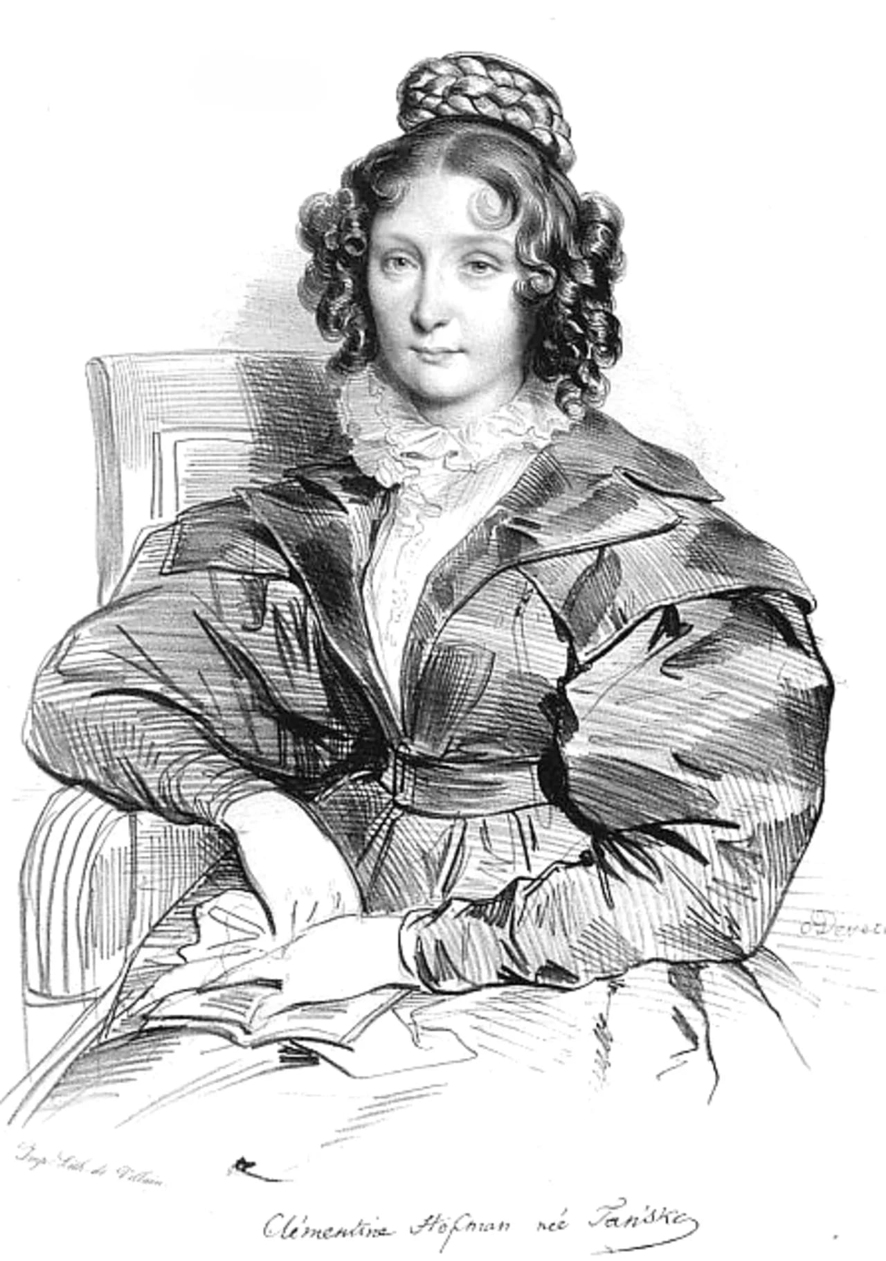 Porträt von Klementyna Hoffmanowa (1798–1845) – Gedenkseite
