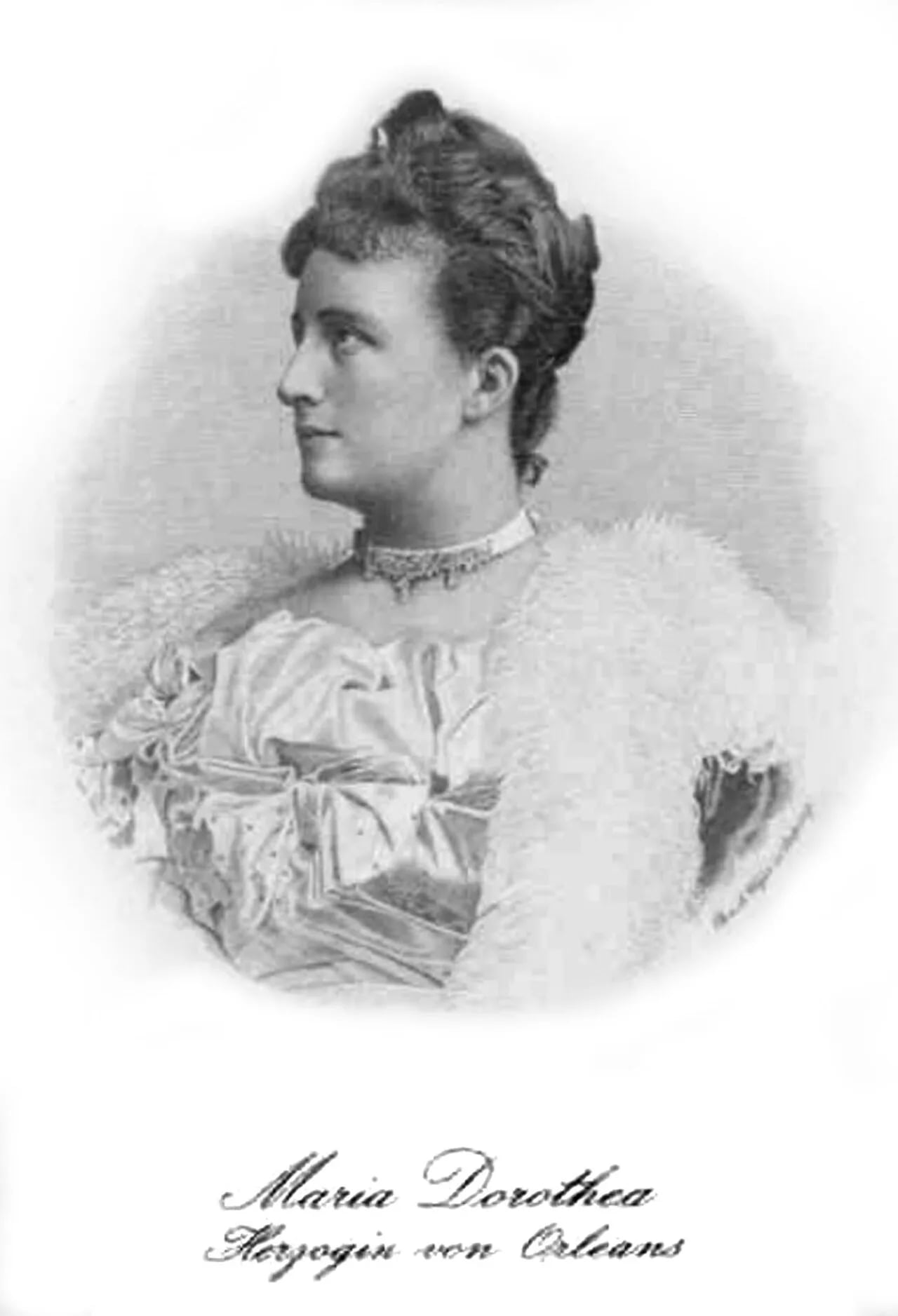 Portrait of Maria Dorothea von Österreich (1867–1932) – memorial page