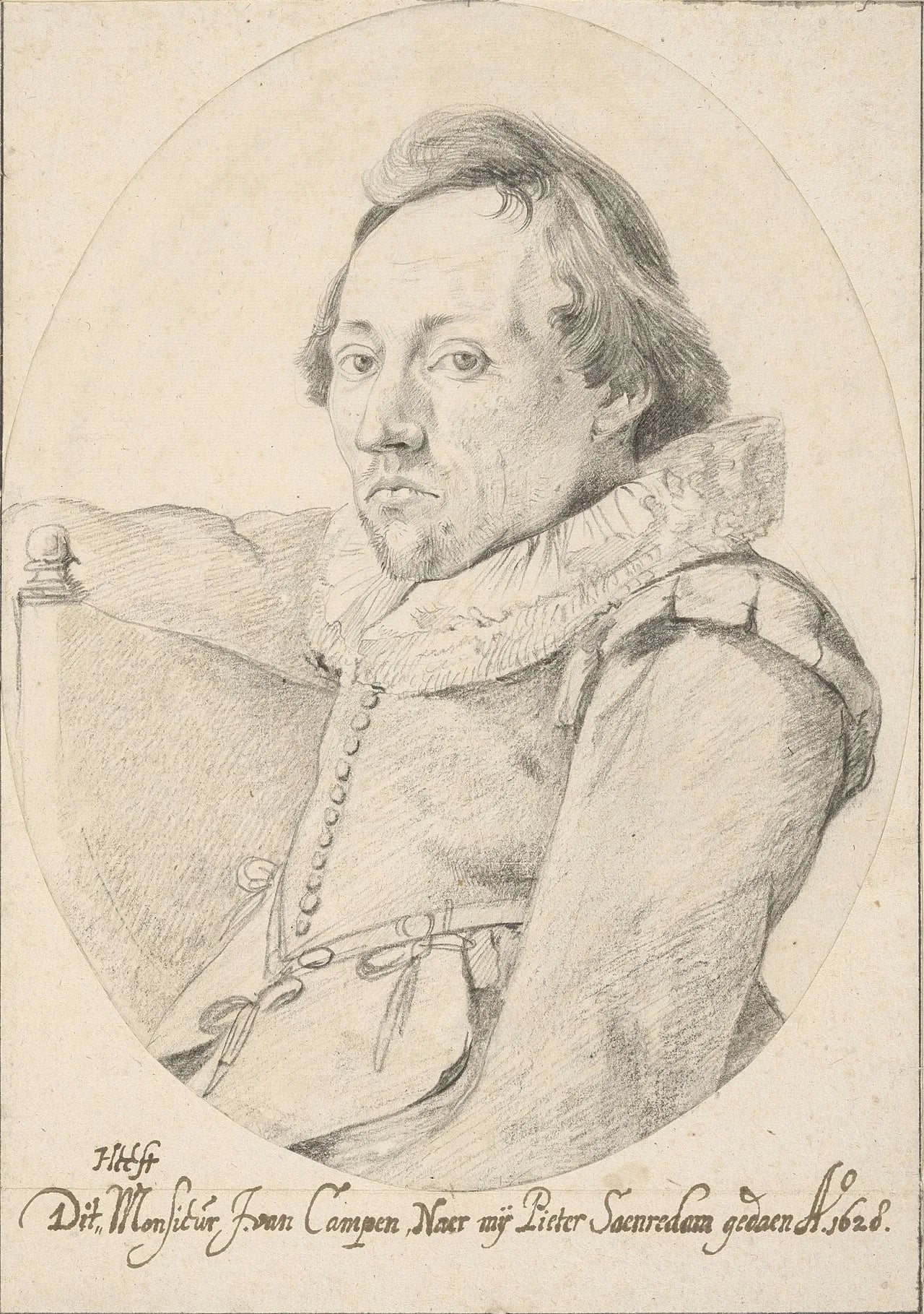 Portrait of Pieter Jansz. Saenredam (1597–1665) – memorial page