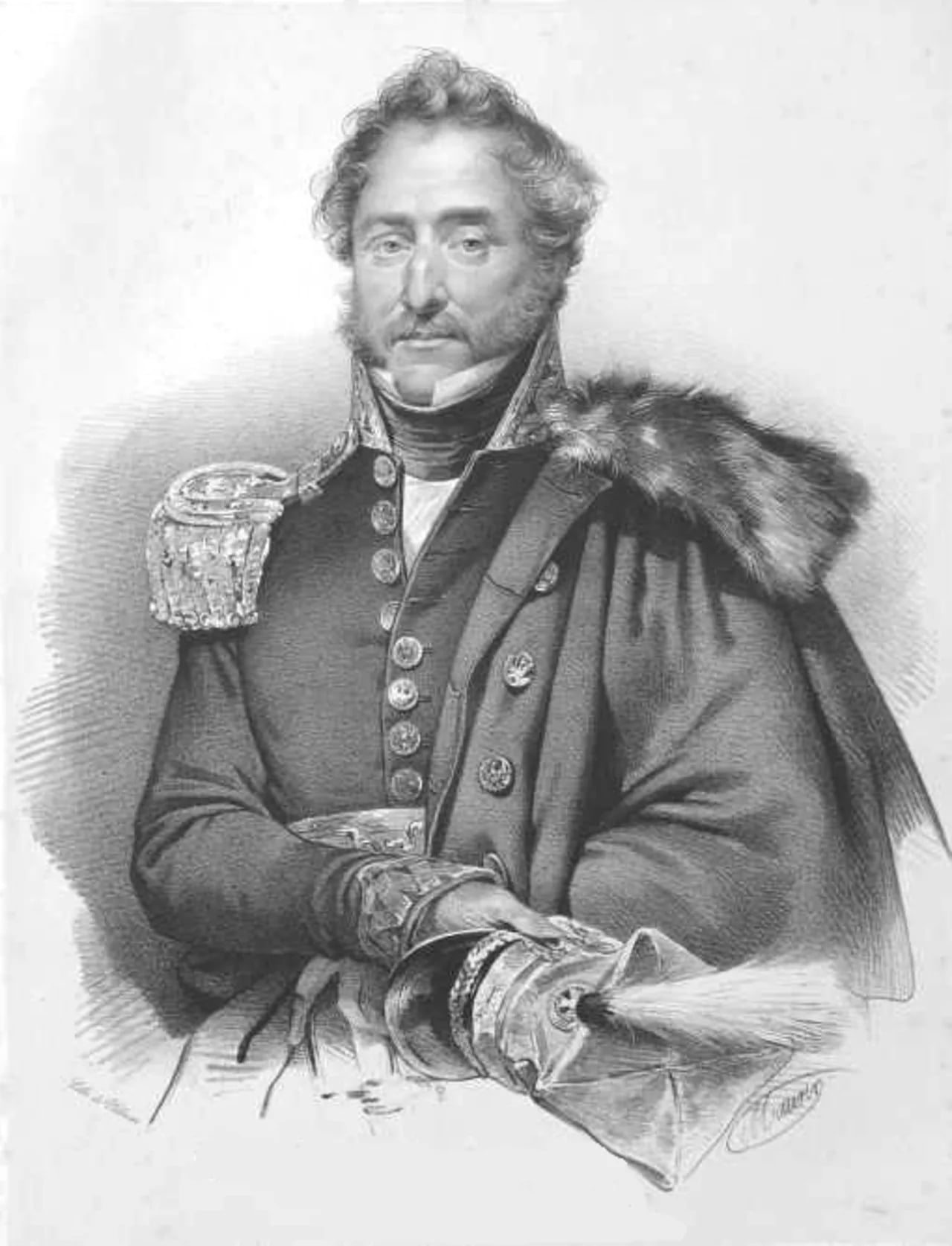 Porträt von Antoni Jan Ostrowski (1782–1845) – Gedenkseite