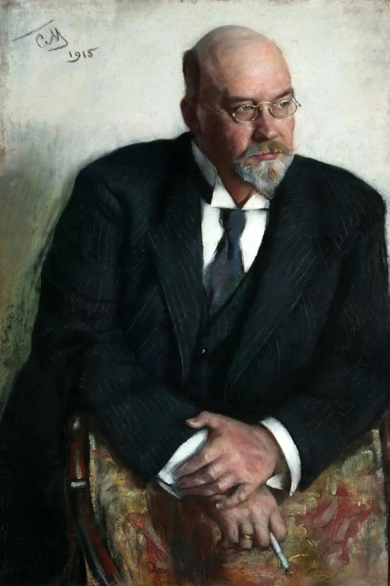 Portrait of Ilja Semjonowitsch Ostrouchow (1858–1929) – memorial page