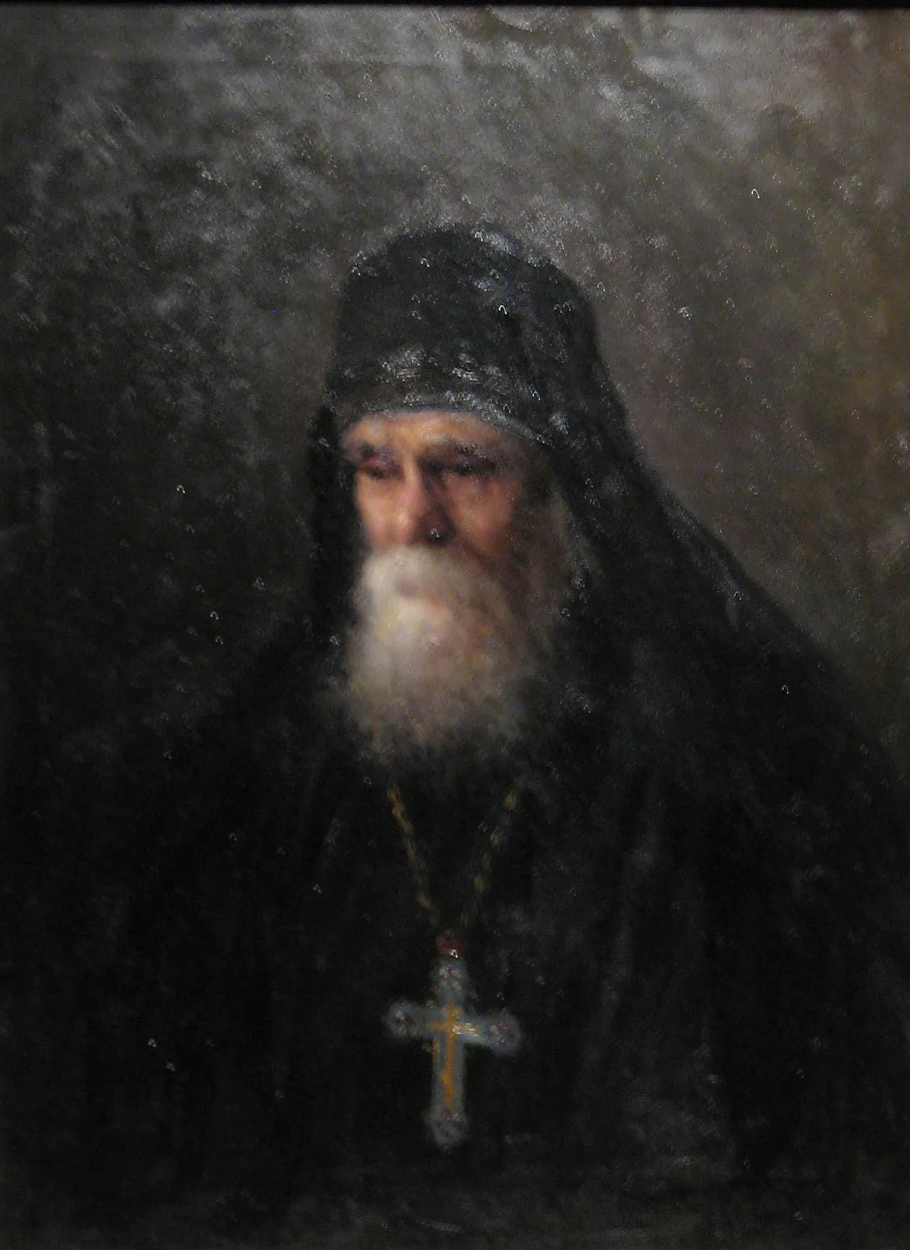 Porträt von Archimandrite Pavel (1821–1895) – Gedenkseite