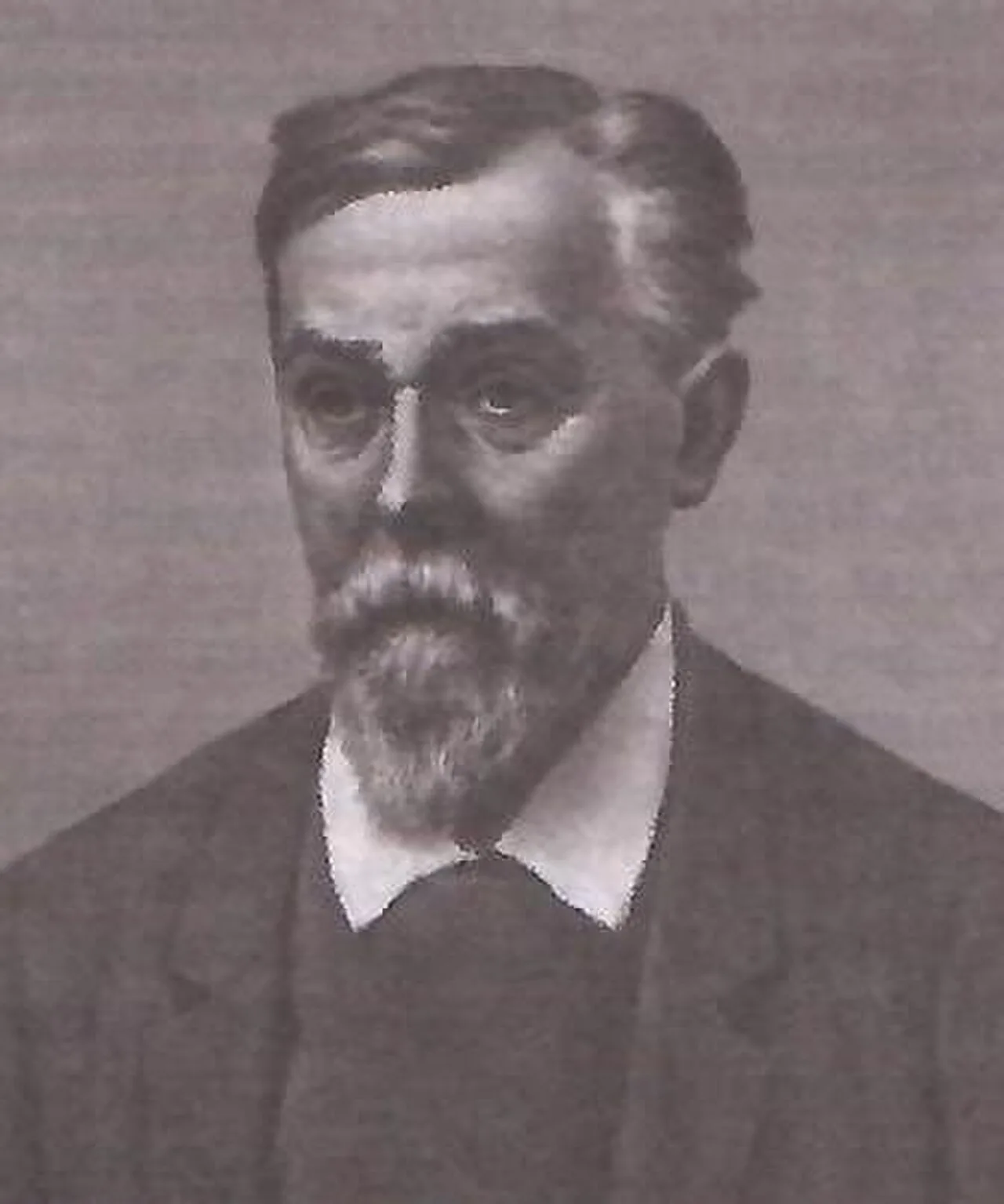 Porträt von Nikolai Michailowitsch Pawlow (1835–1906) – Gedenkseite