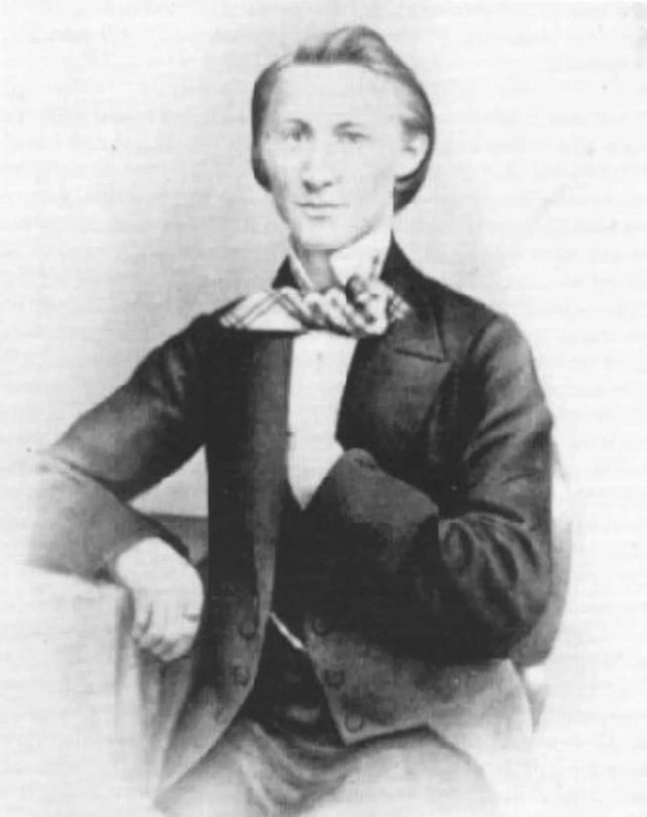 Porträt von Julius Reubke (1834–1858) – Gedenkseite