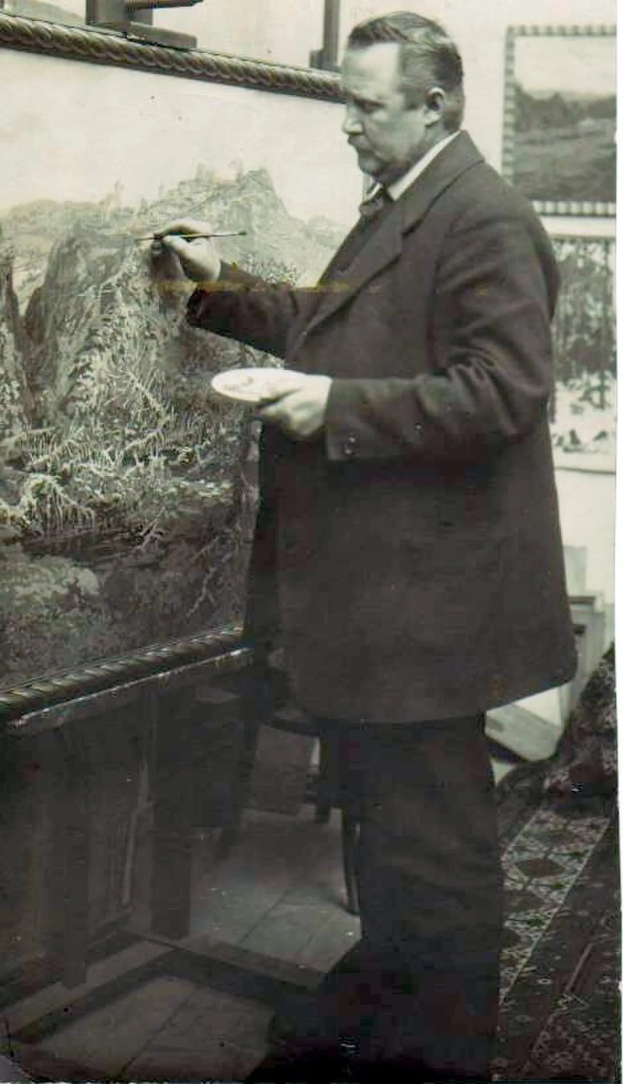 Porträt von Jaroslav Panuška (1872–1958) – Gedenkseite