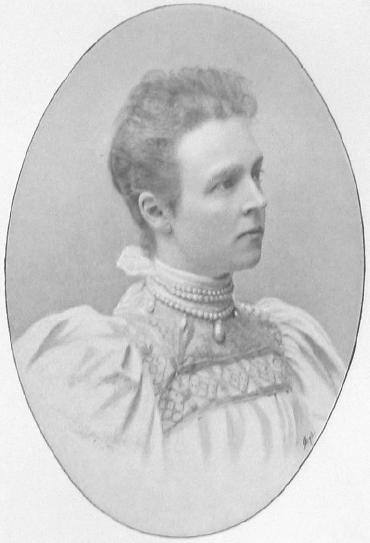 Portrait of Ebba Bernadotte (1858–1946) – memorial page