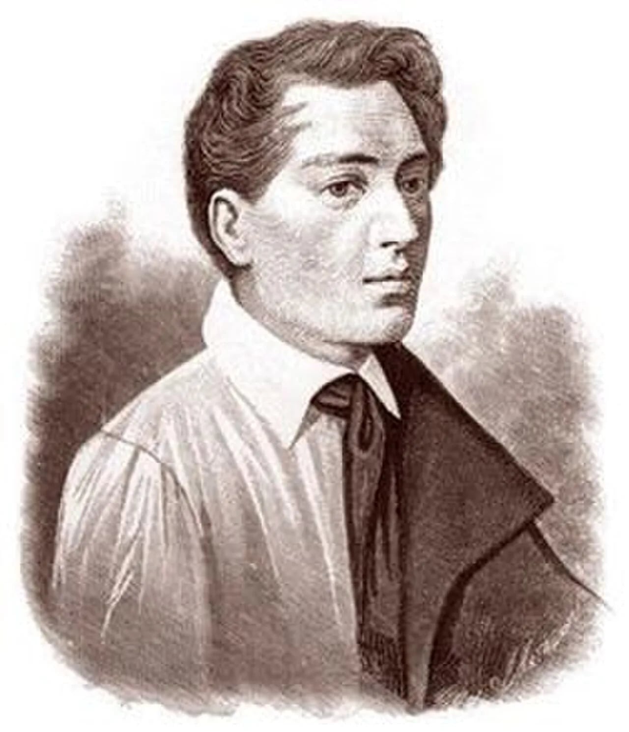 Porträt von Wadim Wassiljewitsch Passek (1808–1842) – Gedenkseite