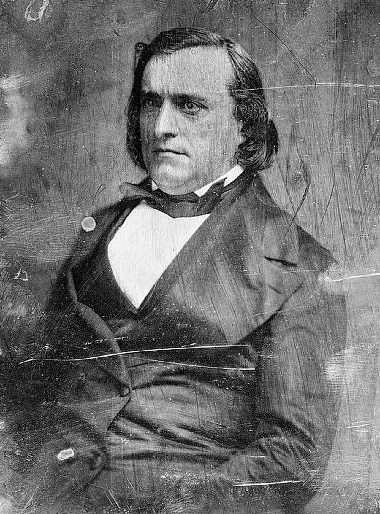 Porträt von Pierre Soulé (1801–1870) – Gedenkseite