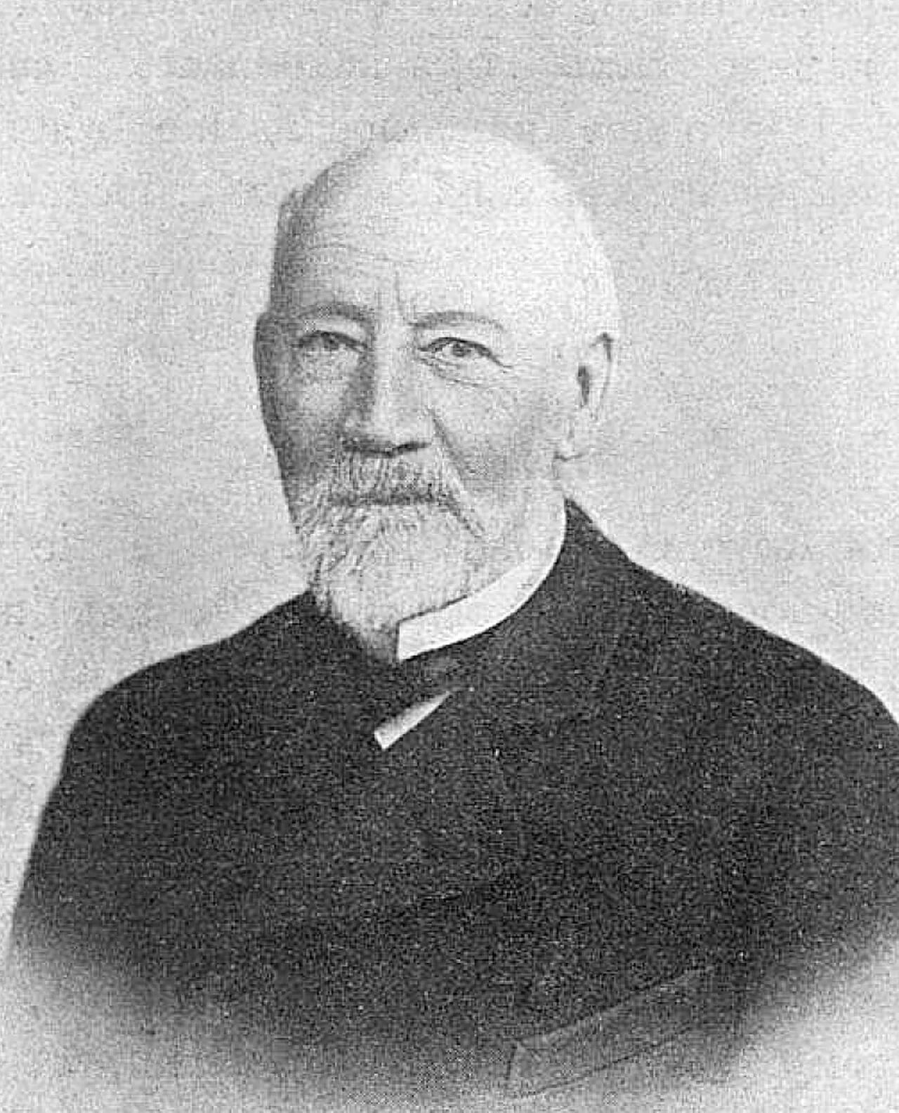 Porträt von Alexander Poel (1809–1902) – Gedenkseite