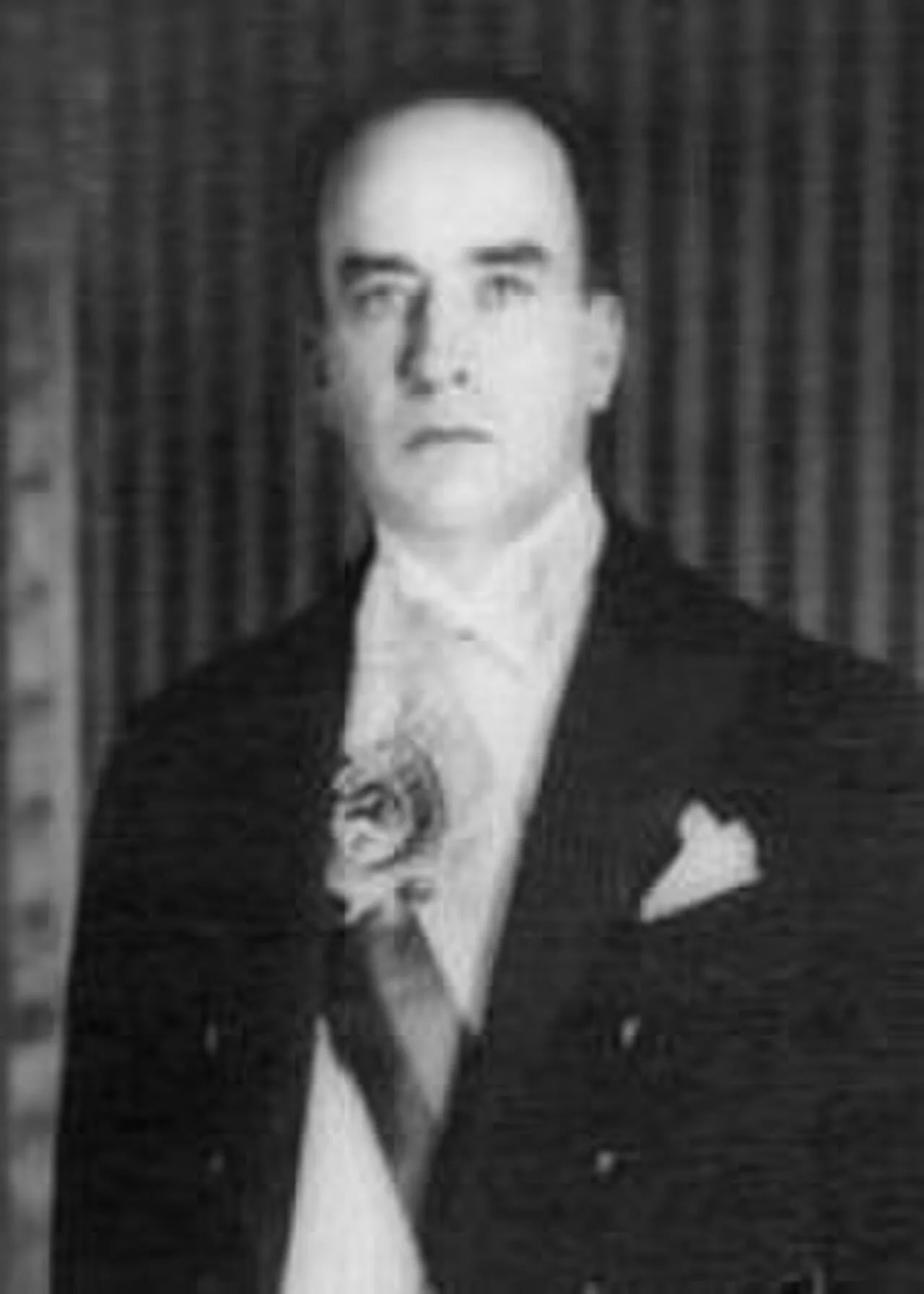 Porträt von Manuel María Borrero (1883–1975) – Gedenkseite