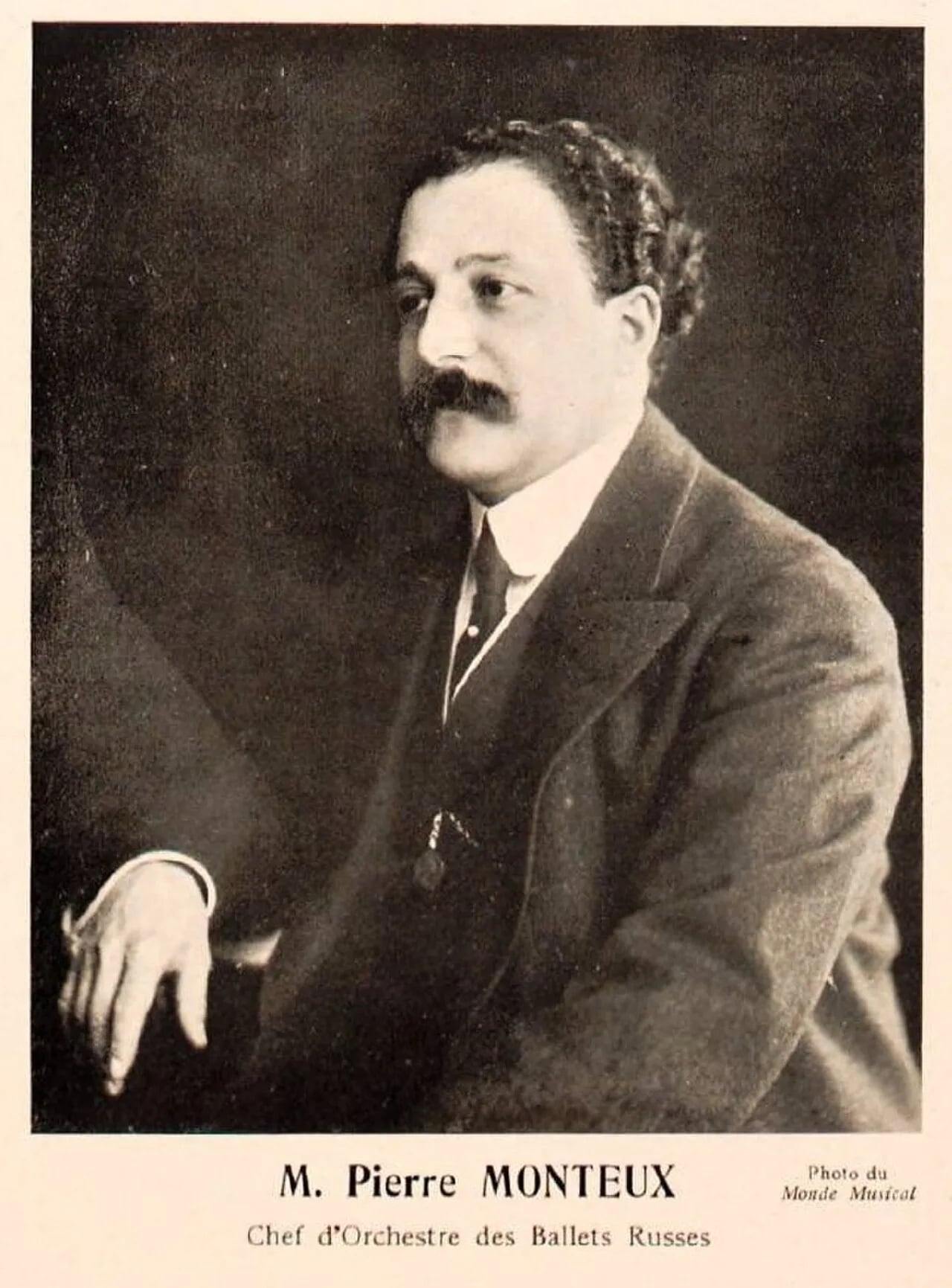 Porträt von Pierre Monteux (1875–1964) – Gedenkseite