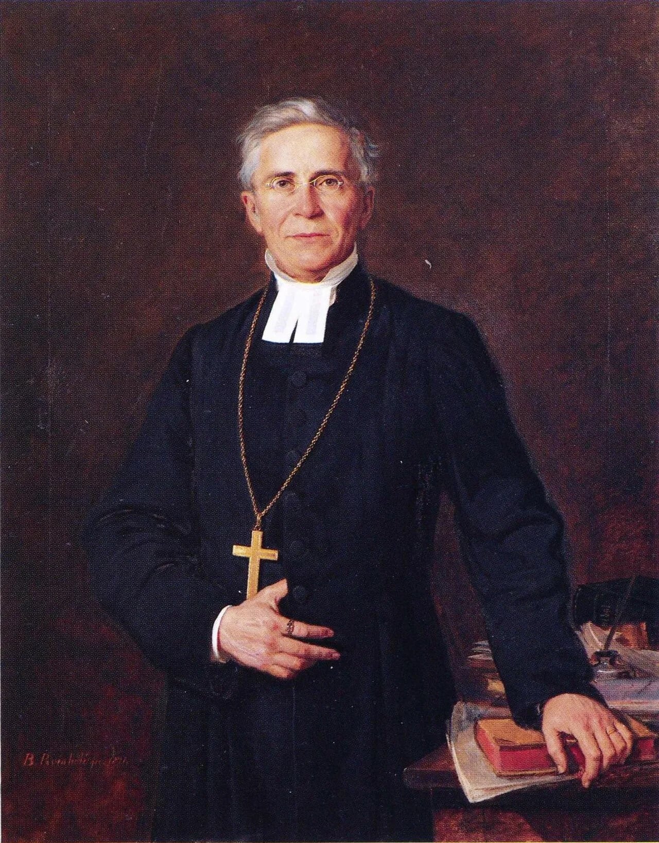 Porträt von Frans Ludvig Schauman (1810–1877) – Gedenkseite