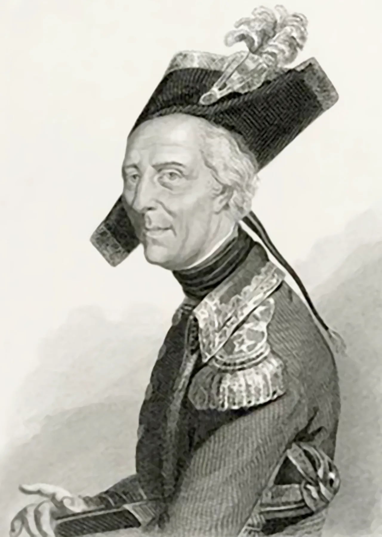 Porträt von Luc Siméon Auguste Dagobert (1736–1794) – Gedenkseite