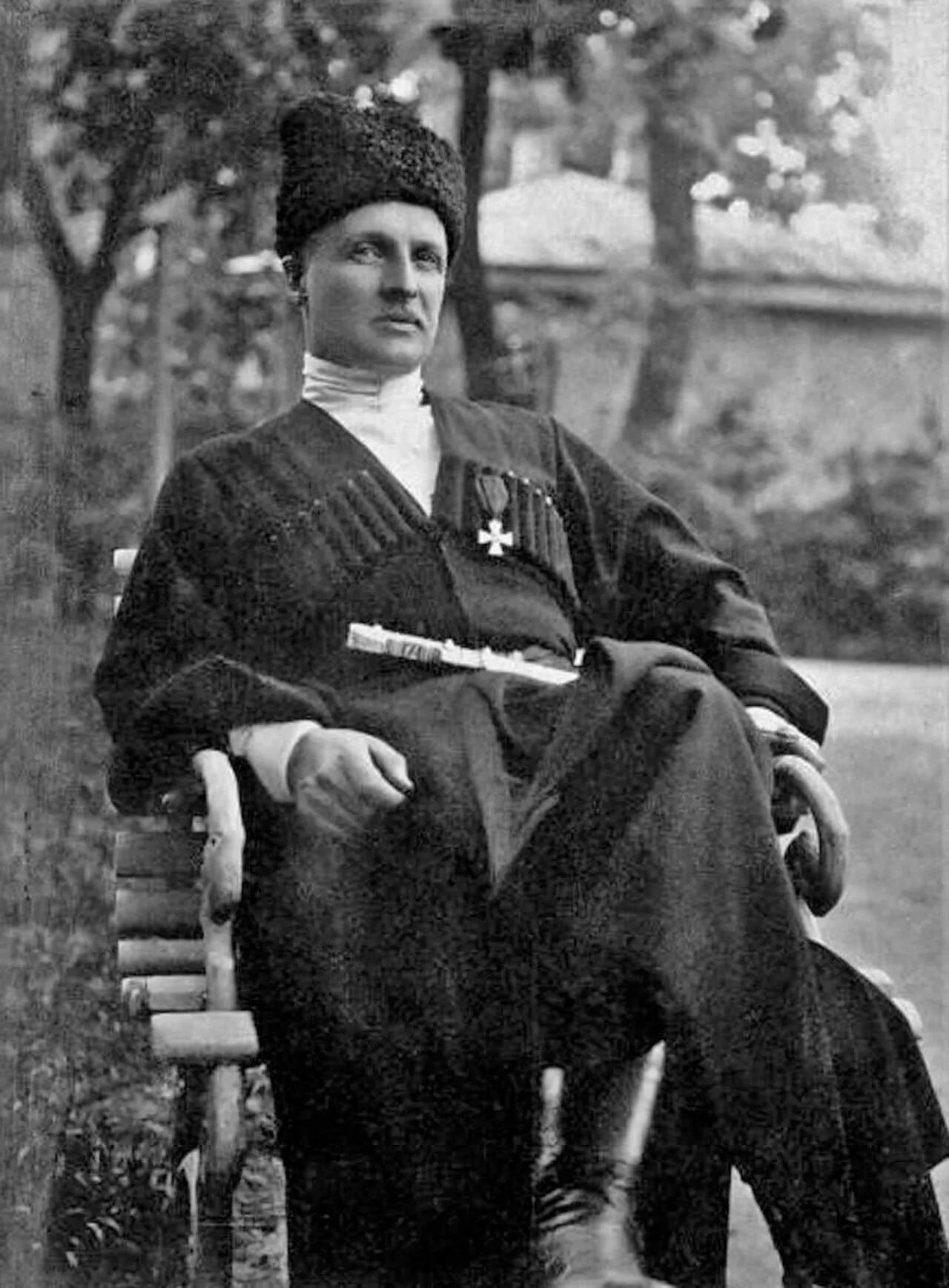 Porträt von Pawlo Skoropadskyj (1873–1945) – Gedenkseite