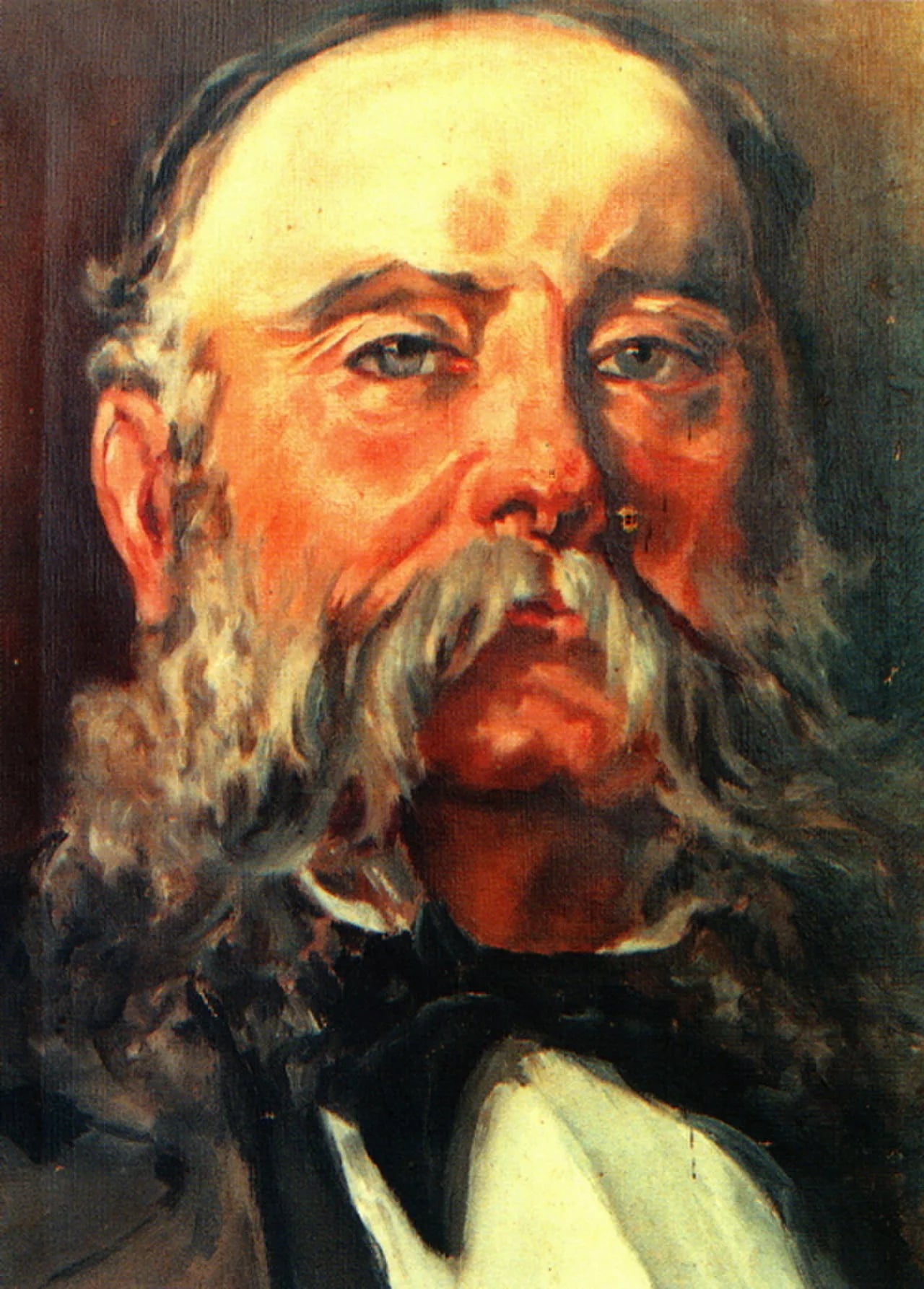 Porträt von Carles Bosch de la Trinxeria (1831–1897) – Gedenkseite