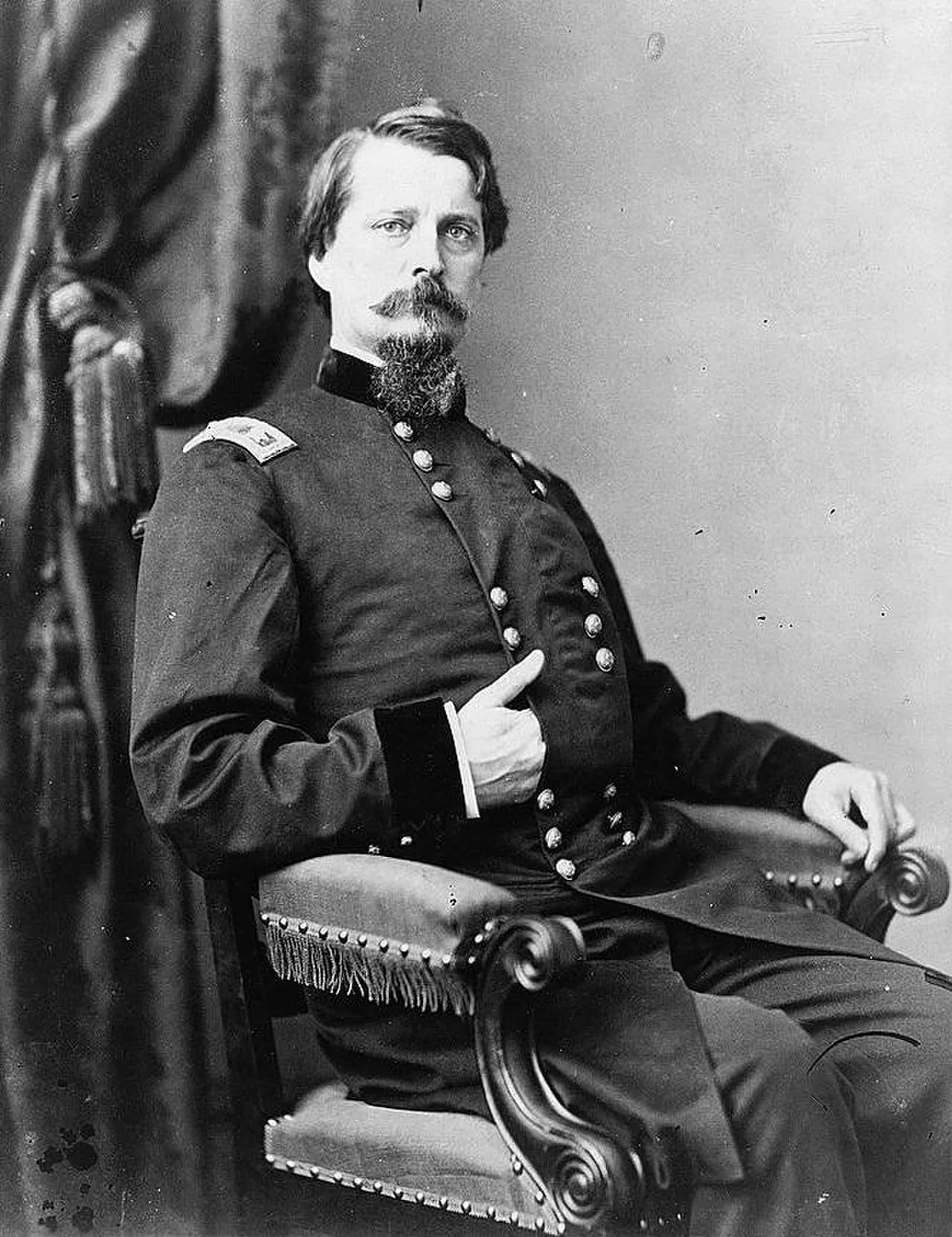 Porträt von Winfield Scott Hancock (1824–1886) – Gedenkseite