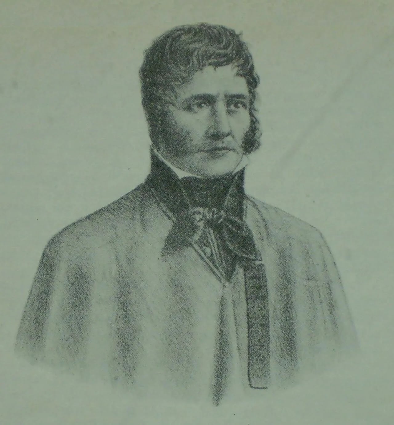 Porträt von José Benito Villafañe (1790–1831) – Gedenkseite