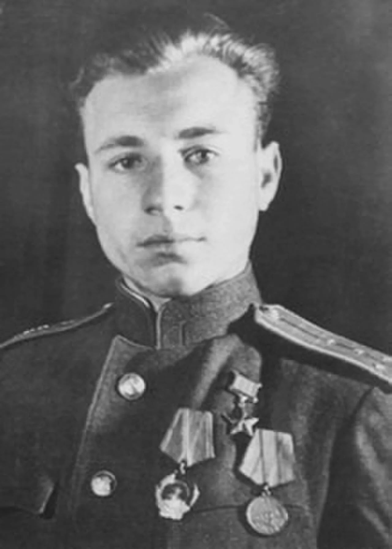 Porträt von Vasily Petrishchev (1923–2018) – Gedenkseite
