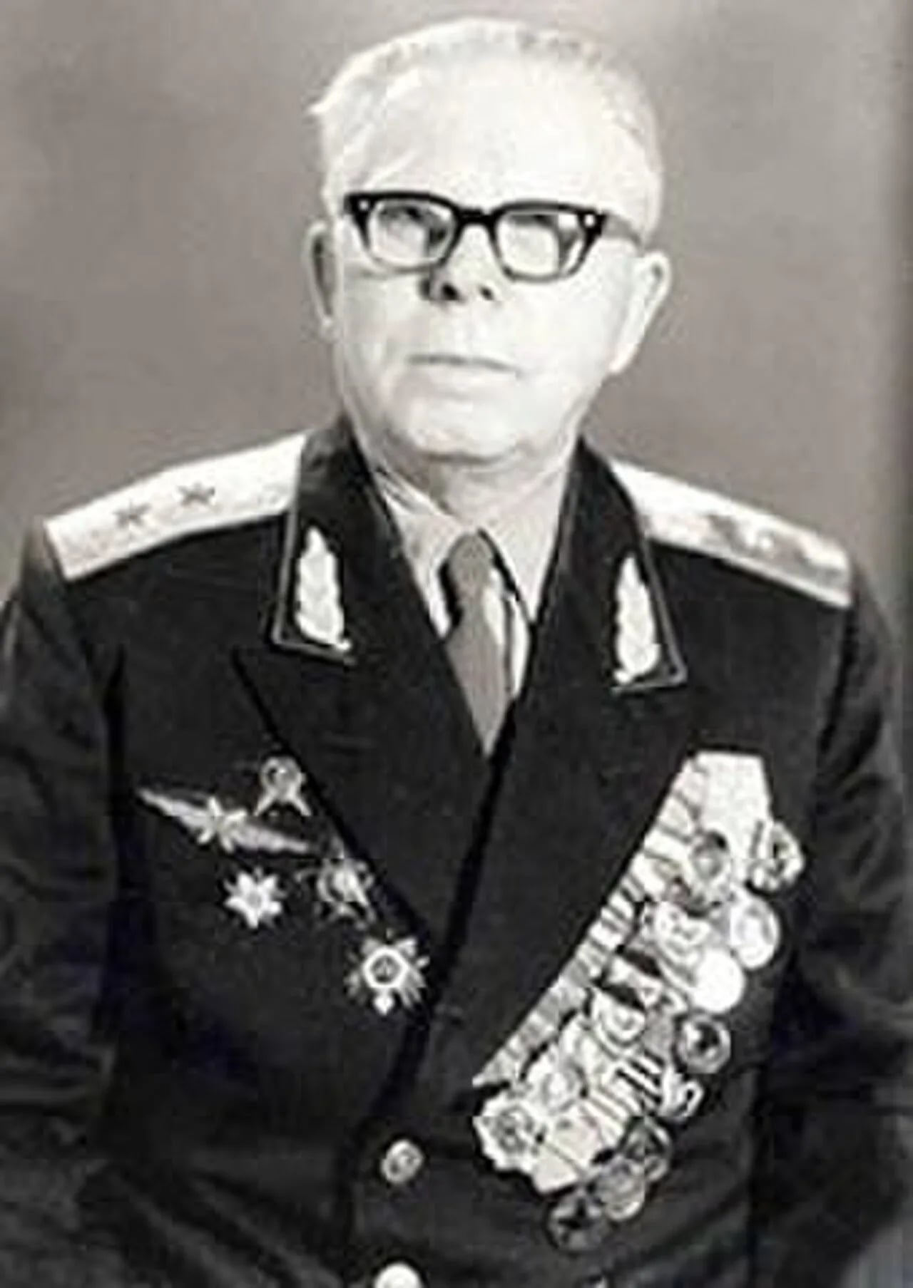 Porträt von Iwan Fjodorowitsch Petrow (1897–1994) – Gedenkseite