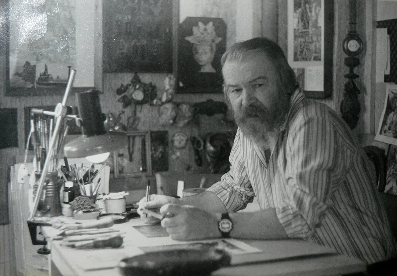 Porträt von Volodymyr Pinigin (1941–2015) – Gedenkseite