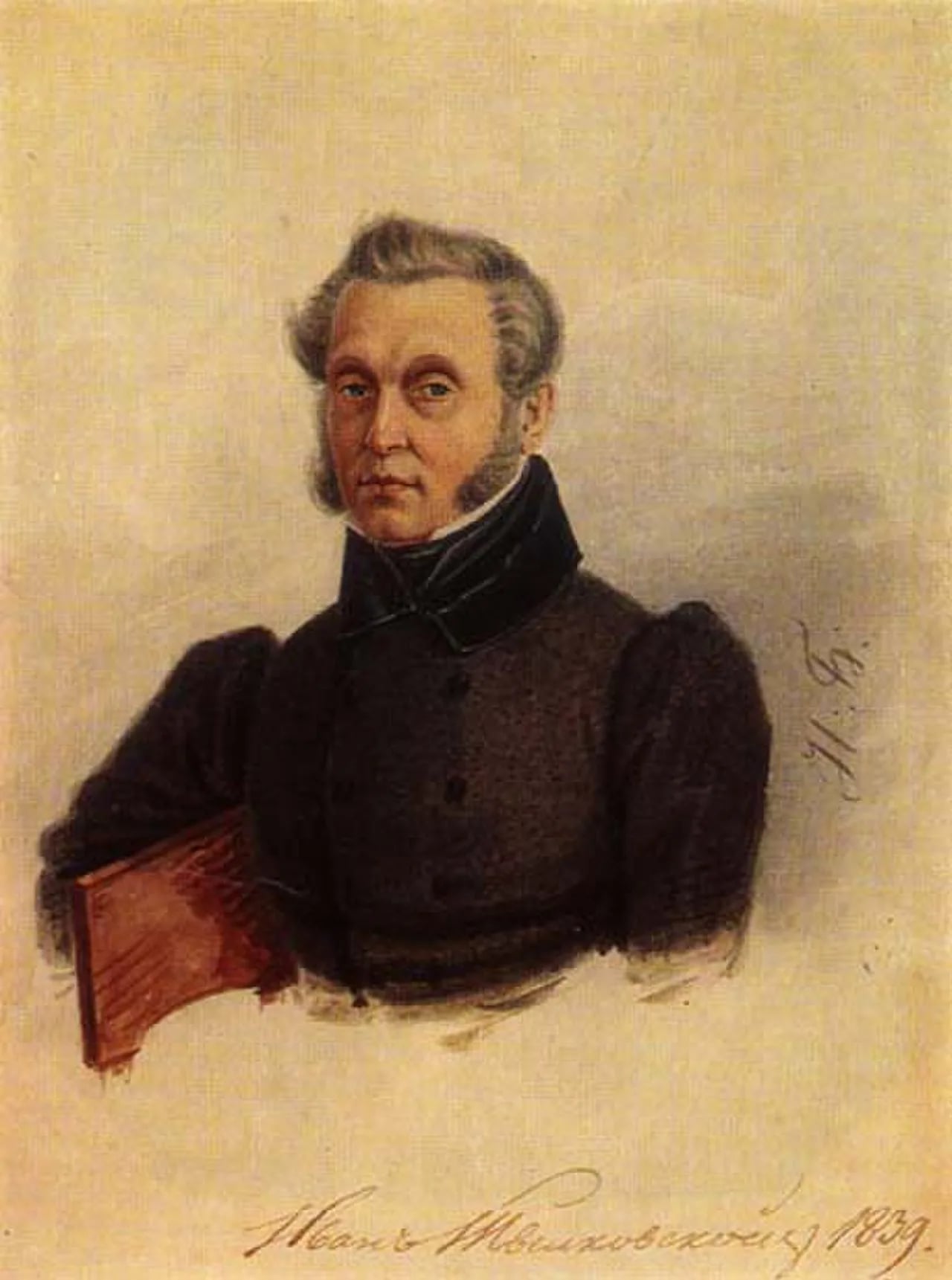 Porträt von Ivan Povalo-Shveykovskiy (1787–1845) – Gedenkseite
