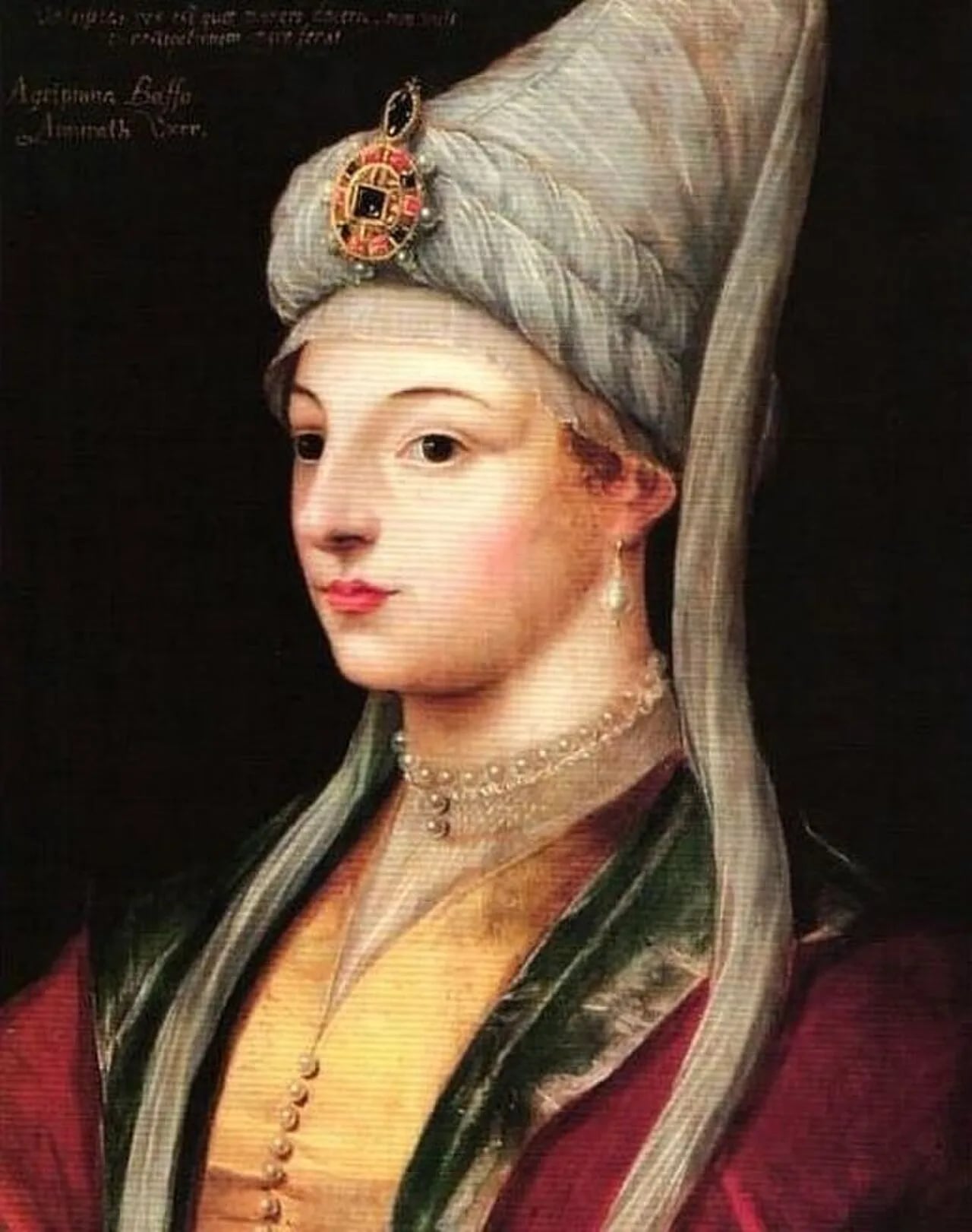 Porträt von Safiye (1550–1618) – Gedenkseite