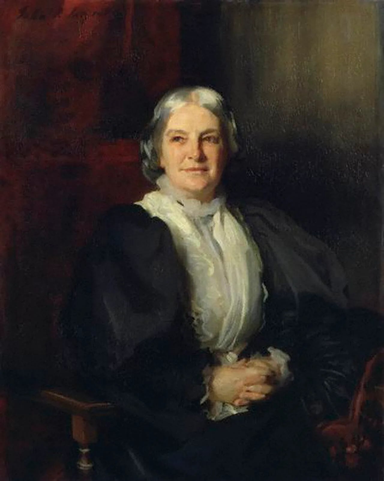 Porträt von Octavia Hill (1838–1912) – Gedenkseite