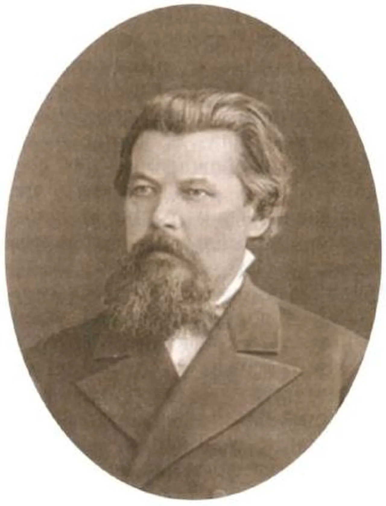 Porträt von Nikolai Antipowitsch Potechin (1834–1896) – Gedenkseite